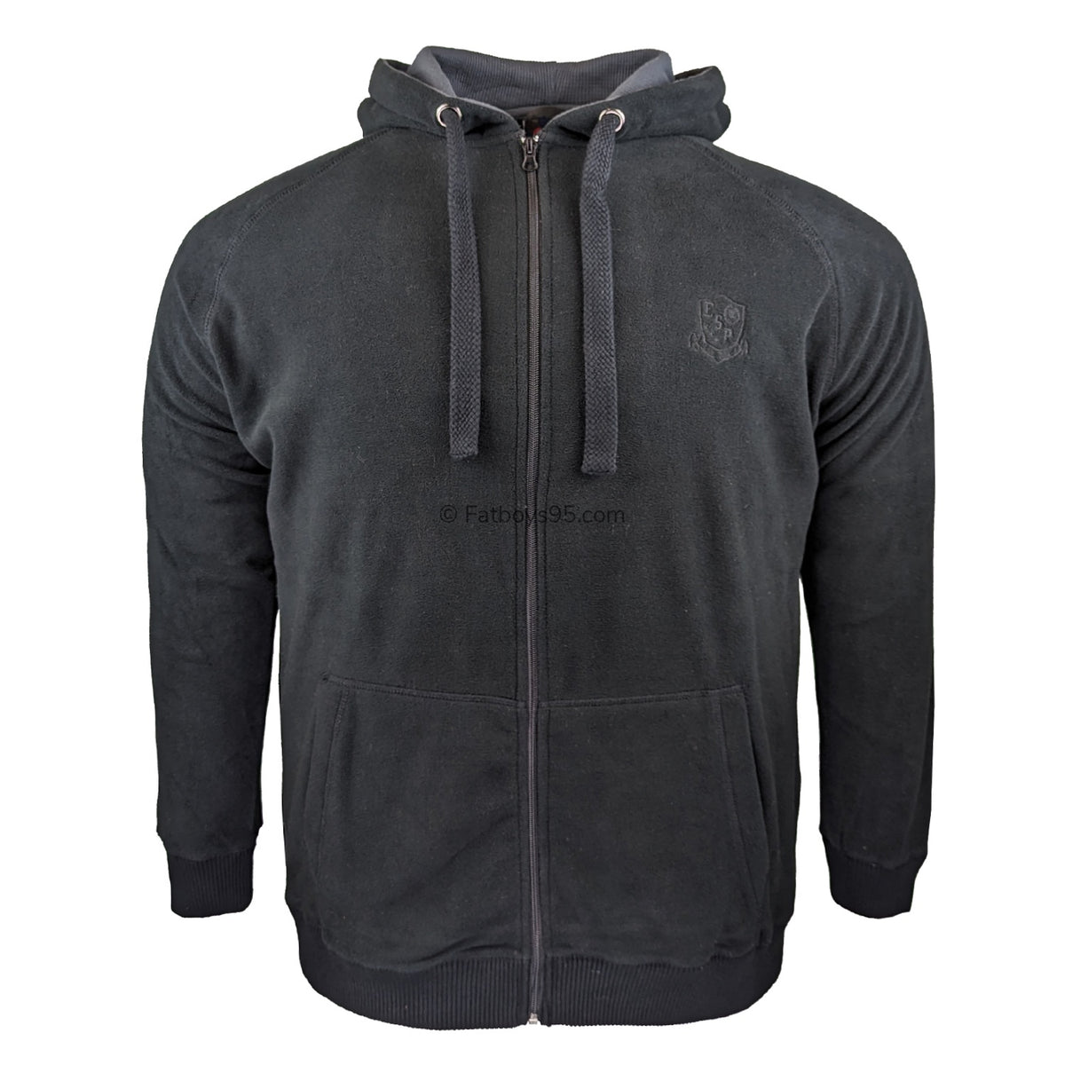 Espionage Hooded Fleece - FL013 - Black 1