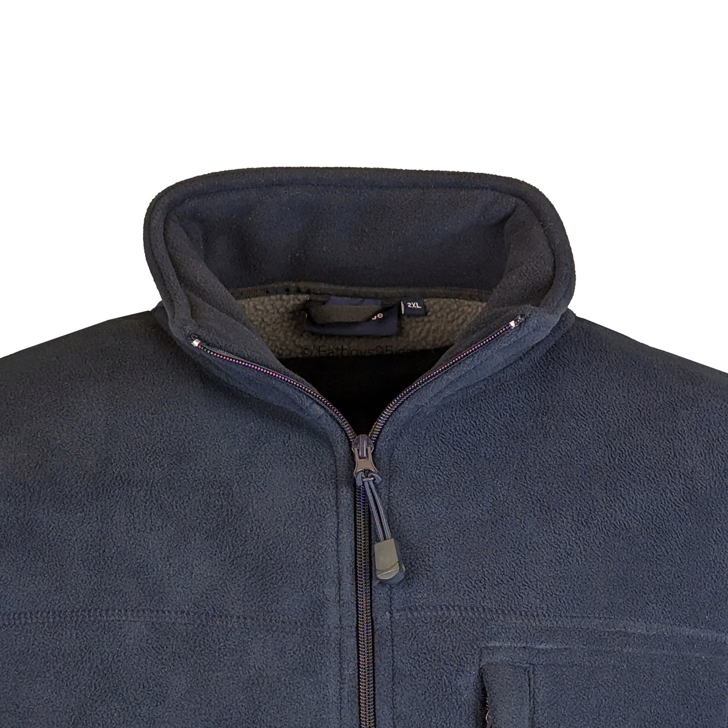 Espionage Full Zip Fleece - FL014 - Navy 2