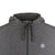 Espionage Textured 1/4 Zip Hoody - FL036 - Charcoal 2