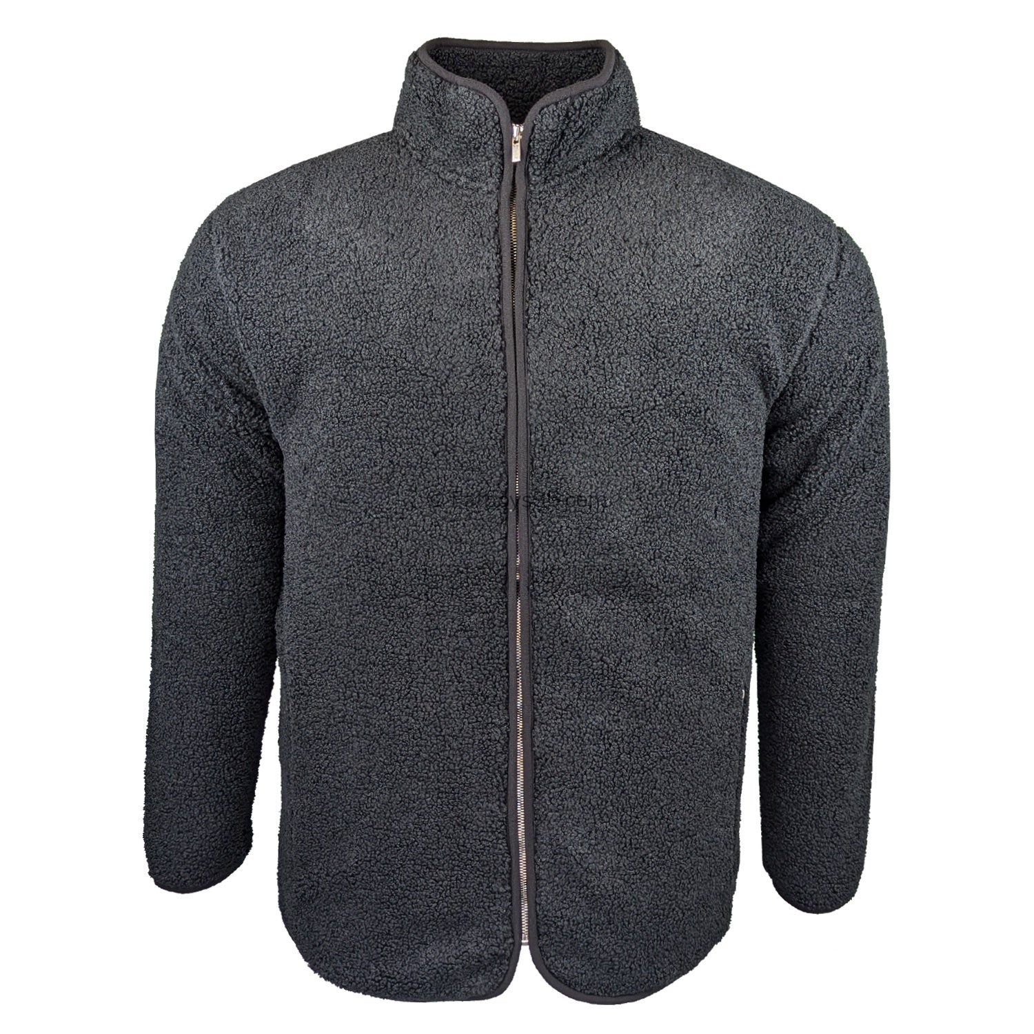 Espionage Sherpa Fleece Jacket - FL043 - Black 1