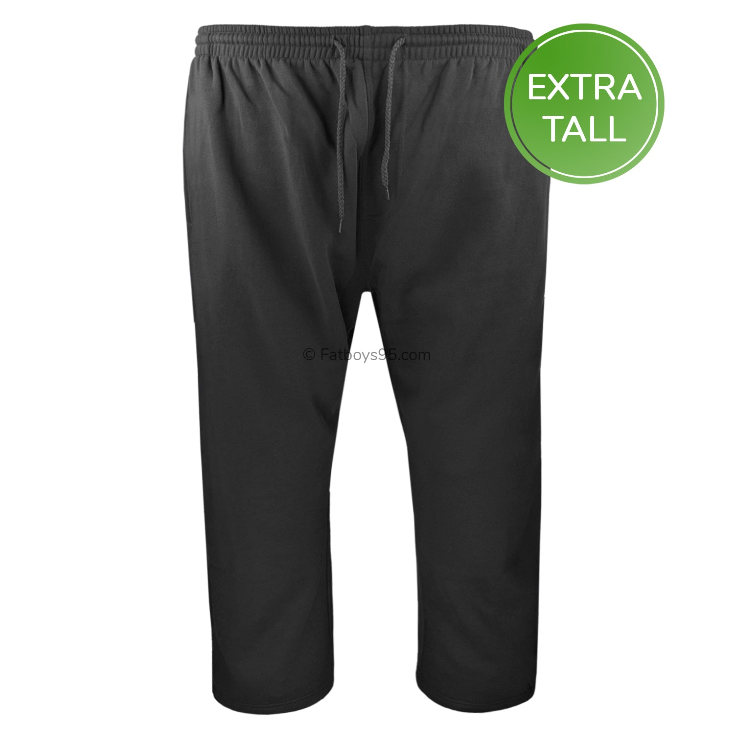 Espionage Joggers (Extra Long) - JOG001 - Open Cuff - Black 1