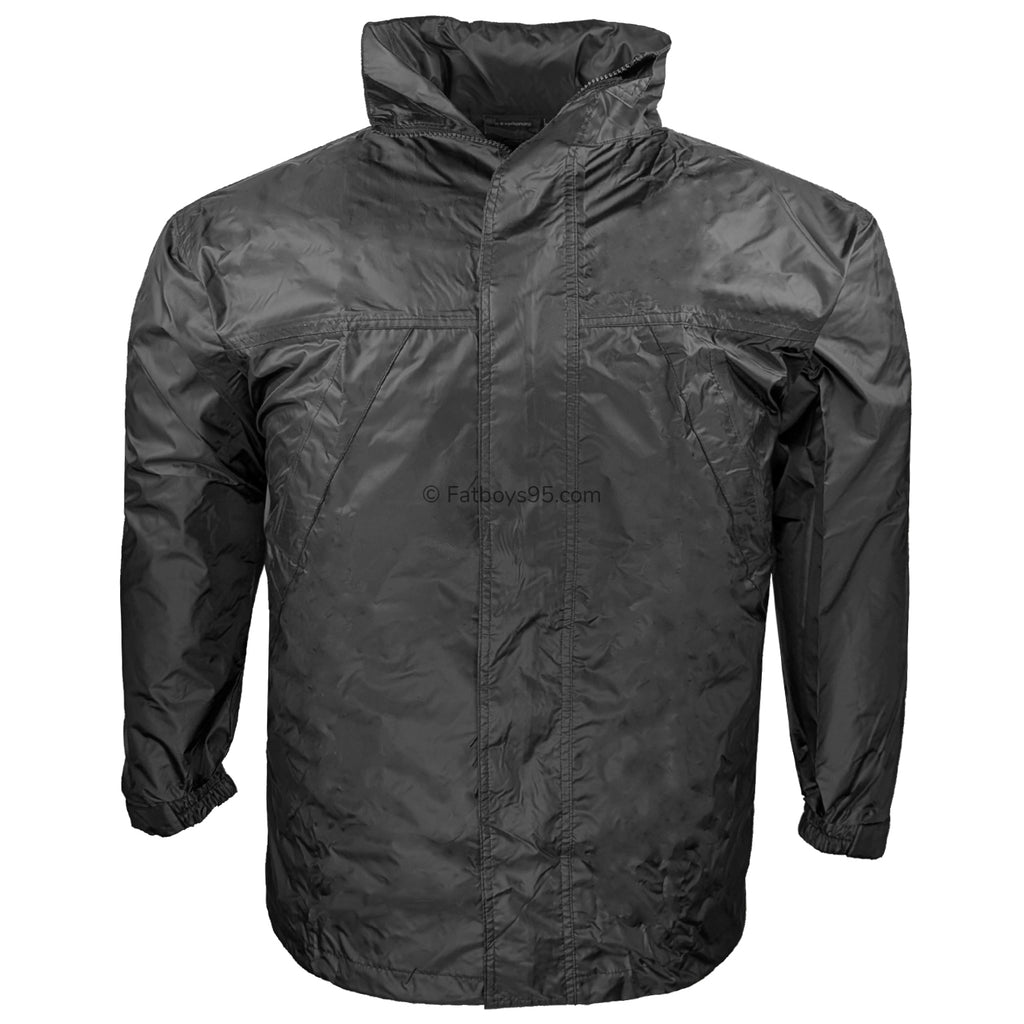 Espionage Rain Mac - JT037 - Black - Fatboys 95