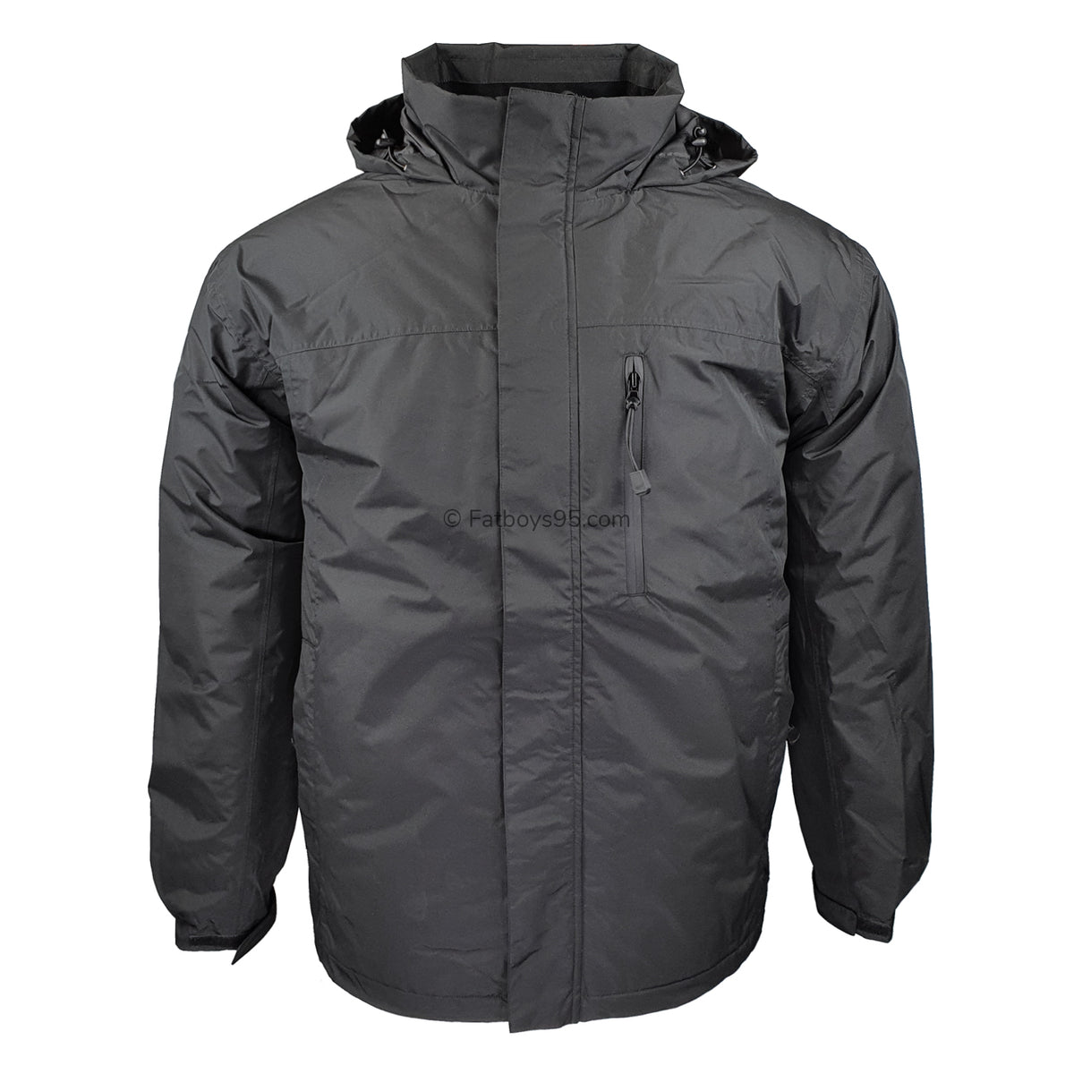 Espionage Waterproof Coat - JT121 - Black 1