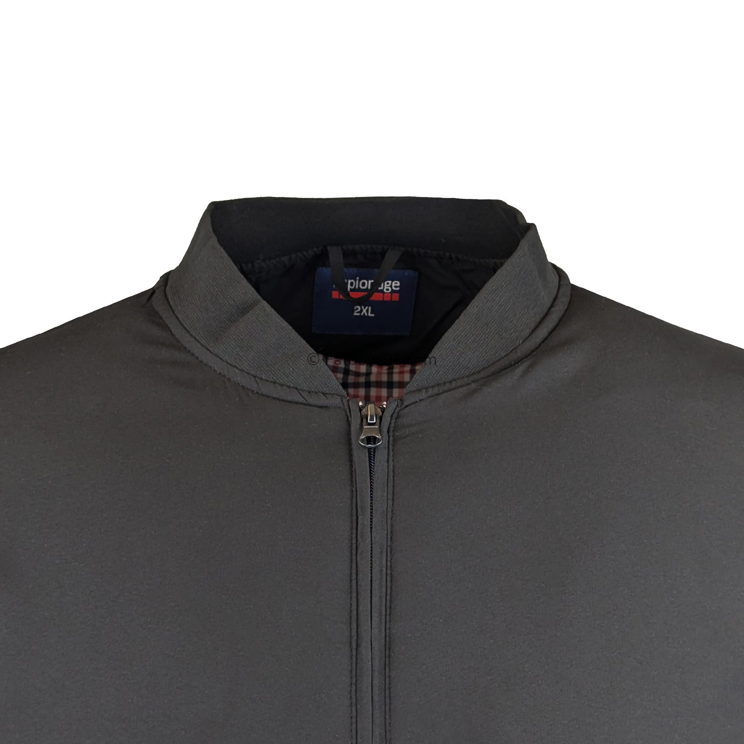 Espionage Padded Oxford Jacket - JT123 - Black 2