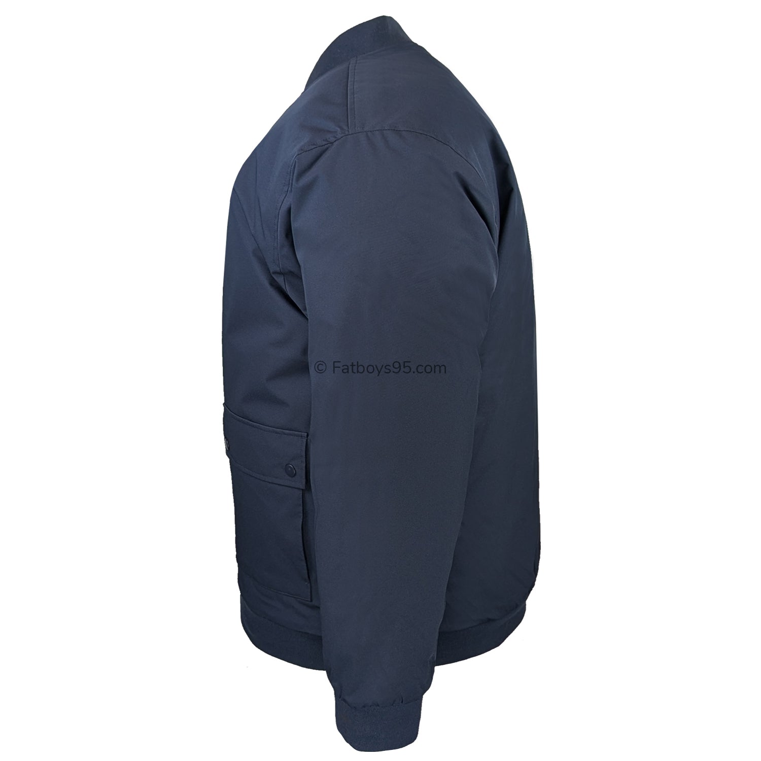 Espionage Padded Oxford Jacket - JT125 - Navy 4