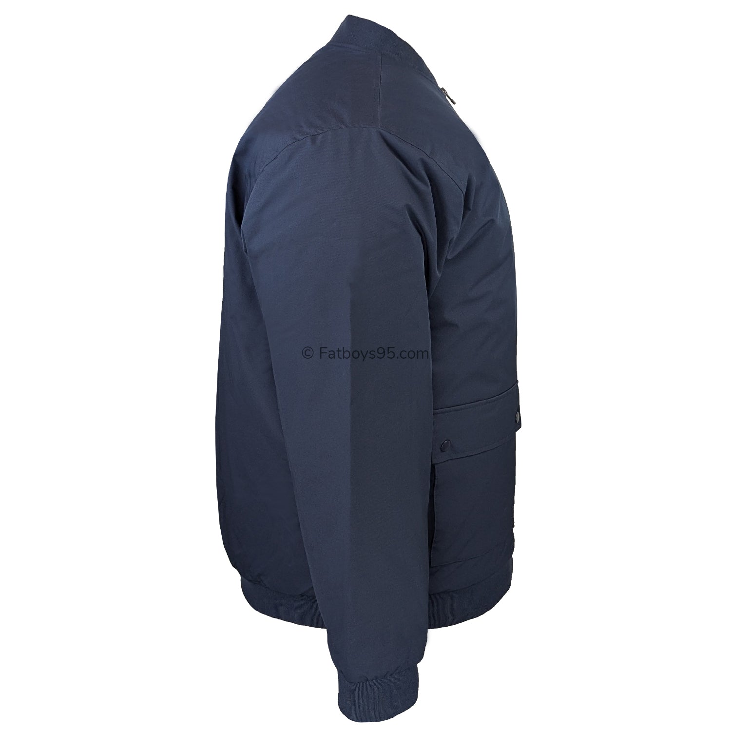 Espionage Padded Oxford Jacket - JT125 - Navy 5