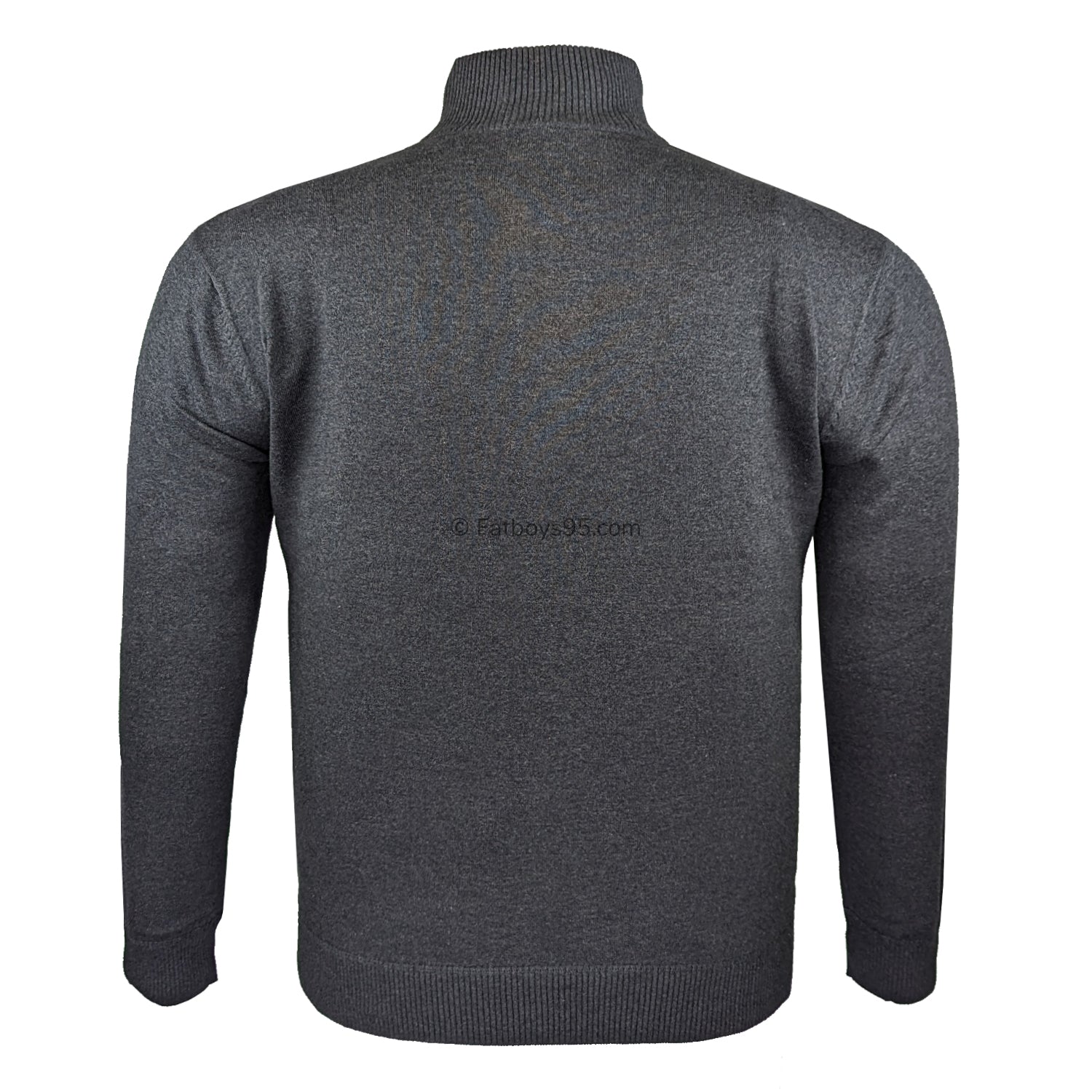 Espionage Quarter Zip Jumper - KW028 - Charcoal 2