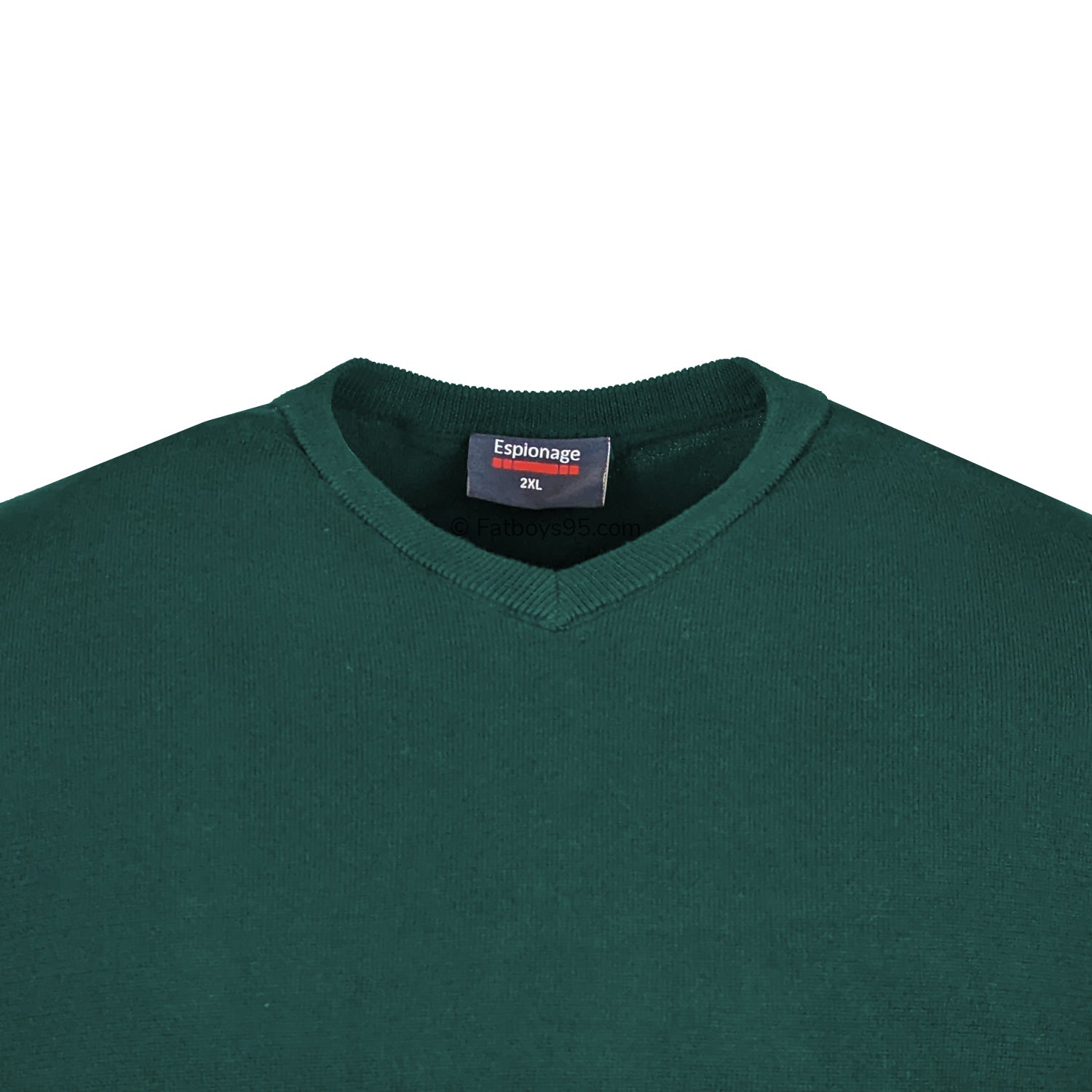 Espionage V Neck Pullover - KW031 - Green 2