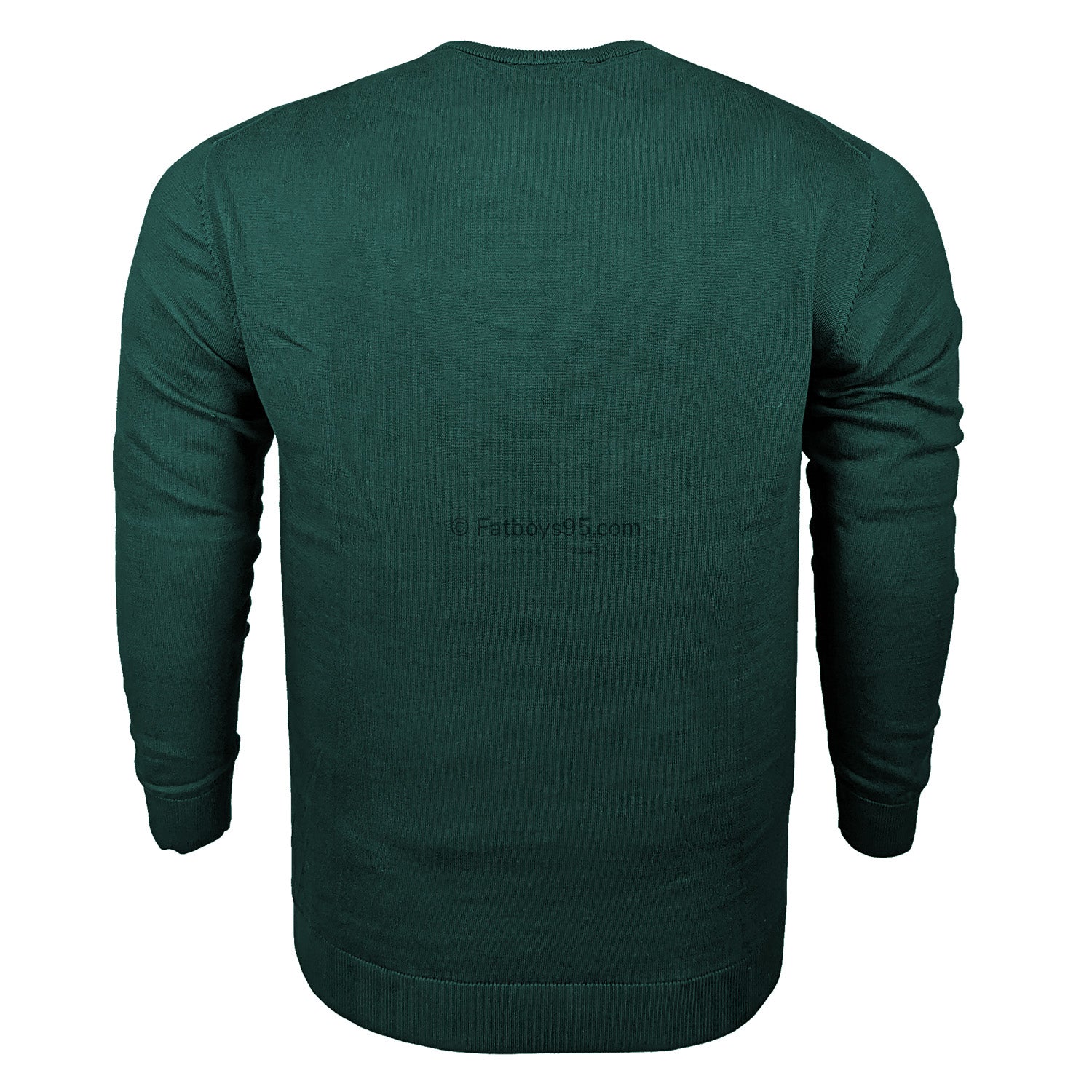 Espionage V Neck Pullover - KW031 - Green 3