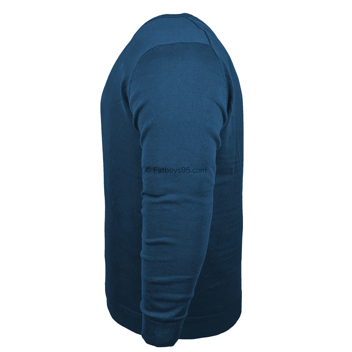 Espionage V Neck Pullover - KW031 - Teal 4