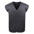 Espionage V Neck Sleeveless Cardigan - KW033 - Charcoal Marl 1