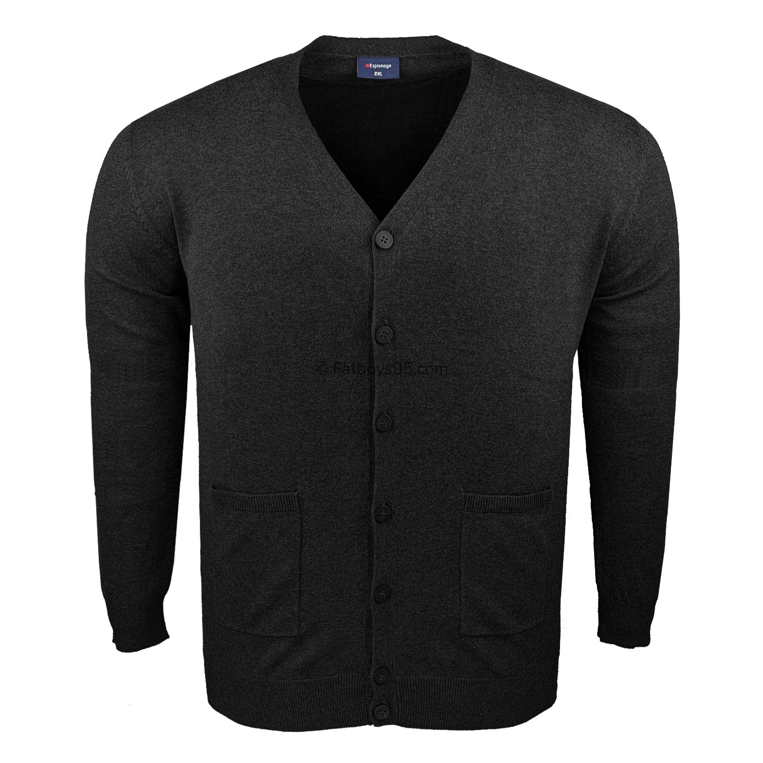 Espionage Cardigan - KW046 - Black 1