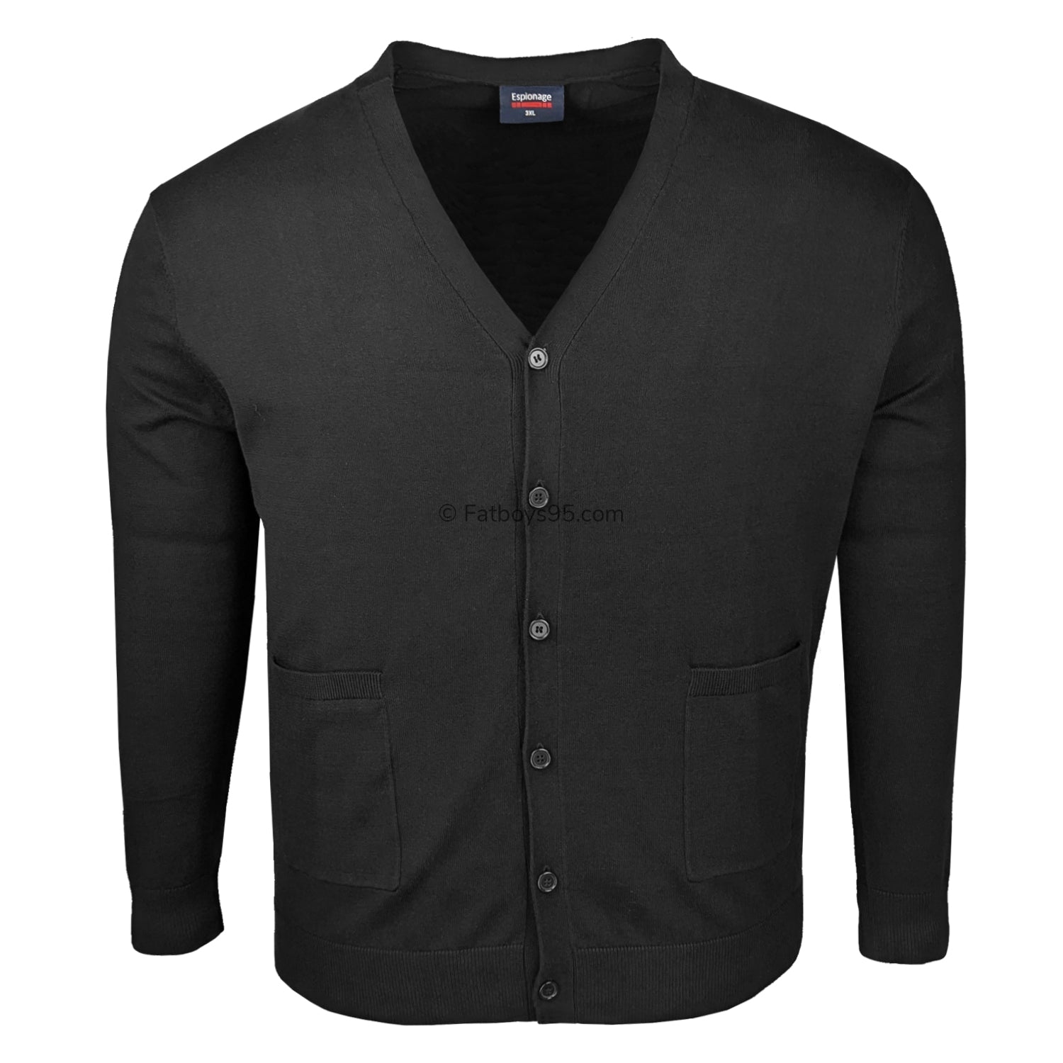 Espionage Cardigan - KW046 - Black 1