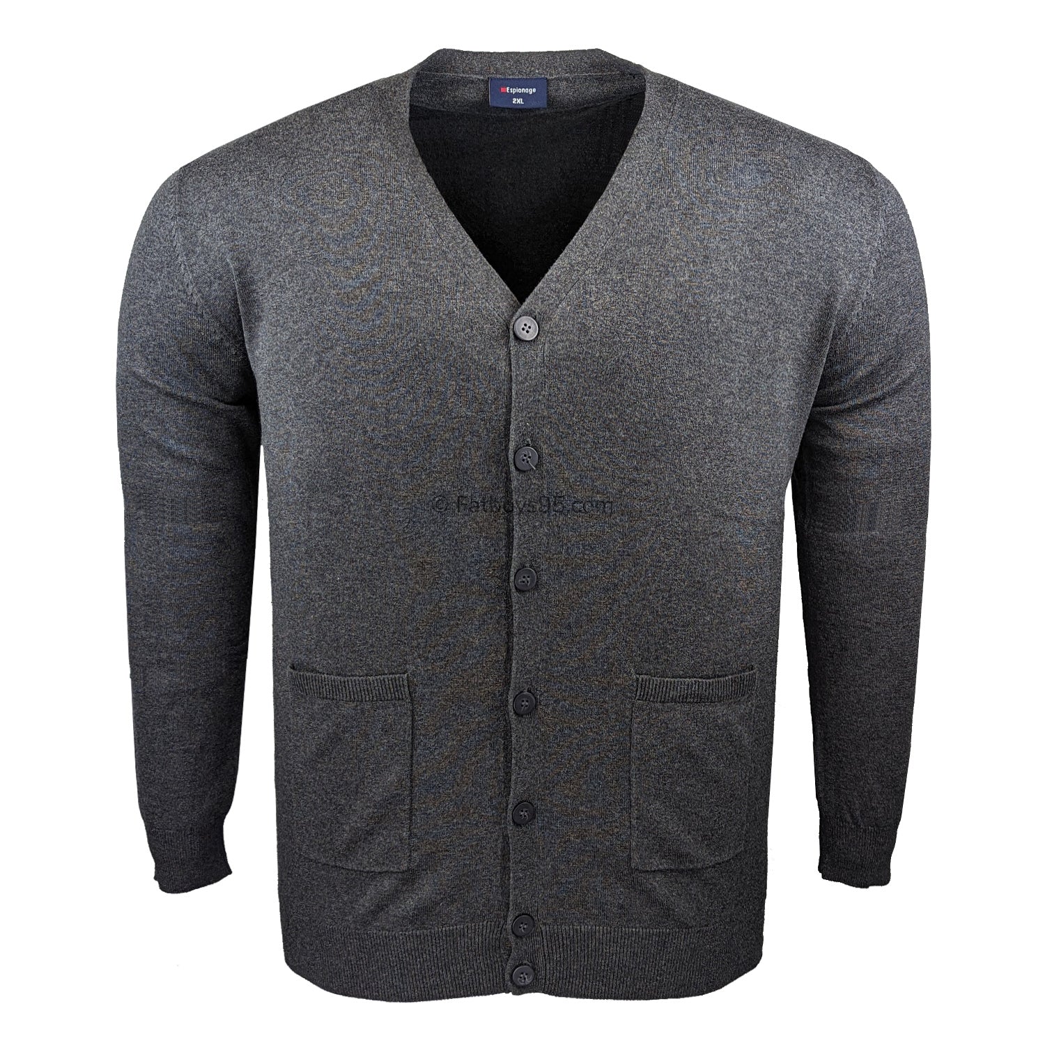 Espionage Cardigan - KW046 - Charcoal 1