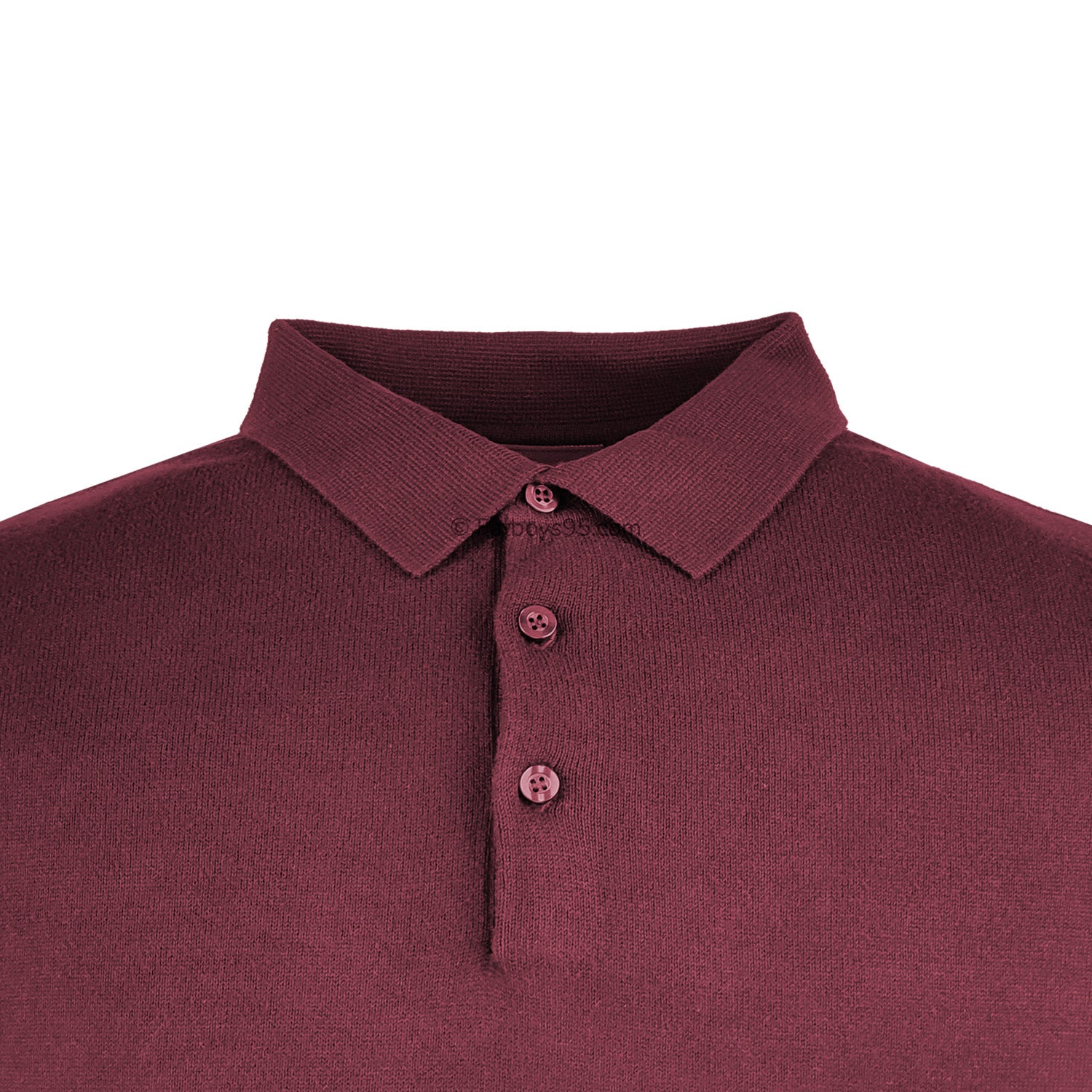 Espionage Long Sleeve Polo Jumper - KW058 - Brick 2