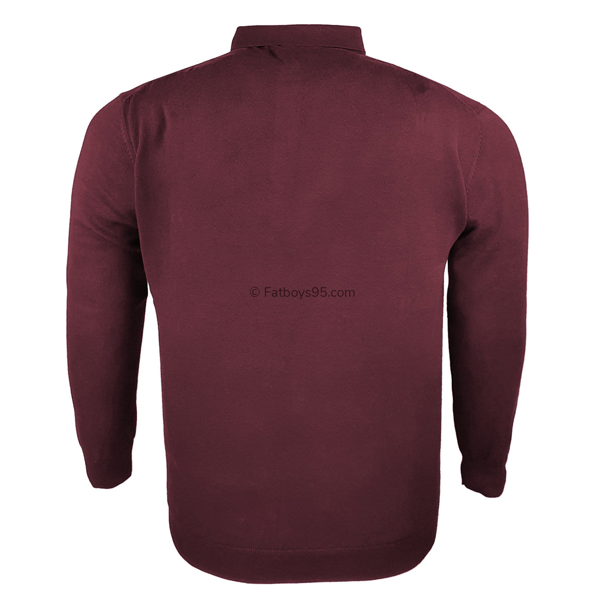 Espionage Long Sleeve Polo Jumper - KW058 - Brick 3