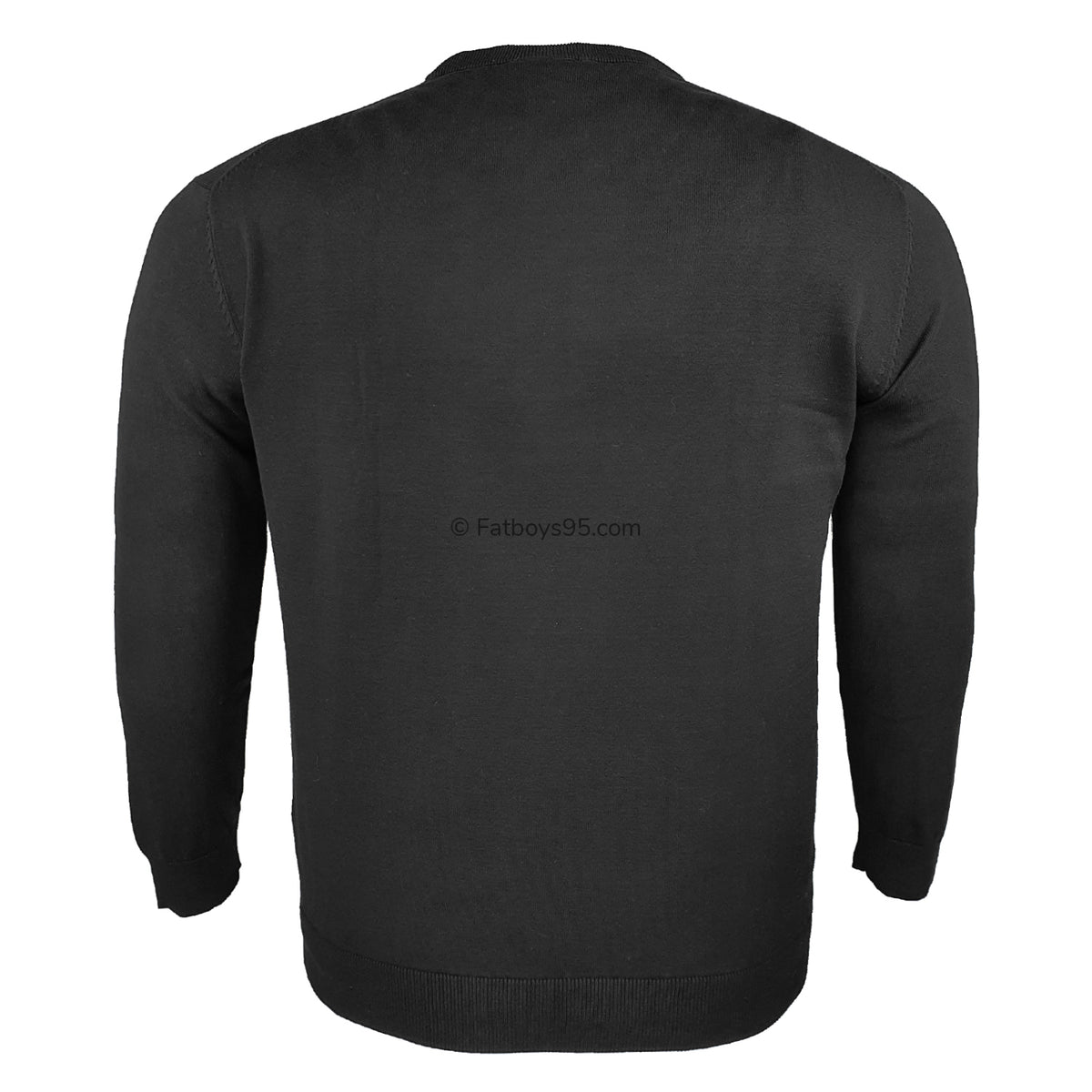 Espionage Crew Neck Pullover - KW060 - Black 3