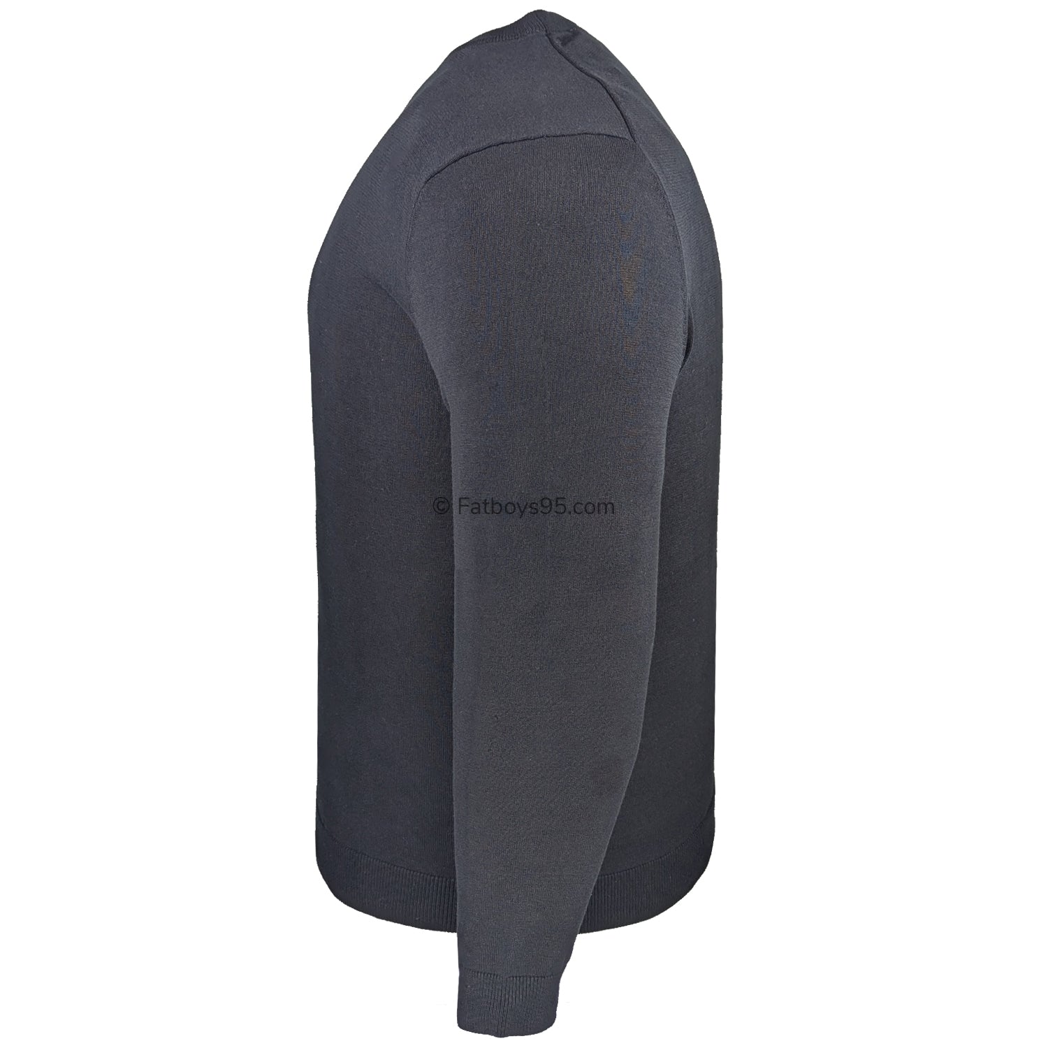 Espionage Crew Neck Pullover - KW078 - Black 4