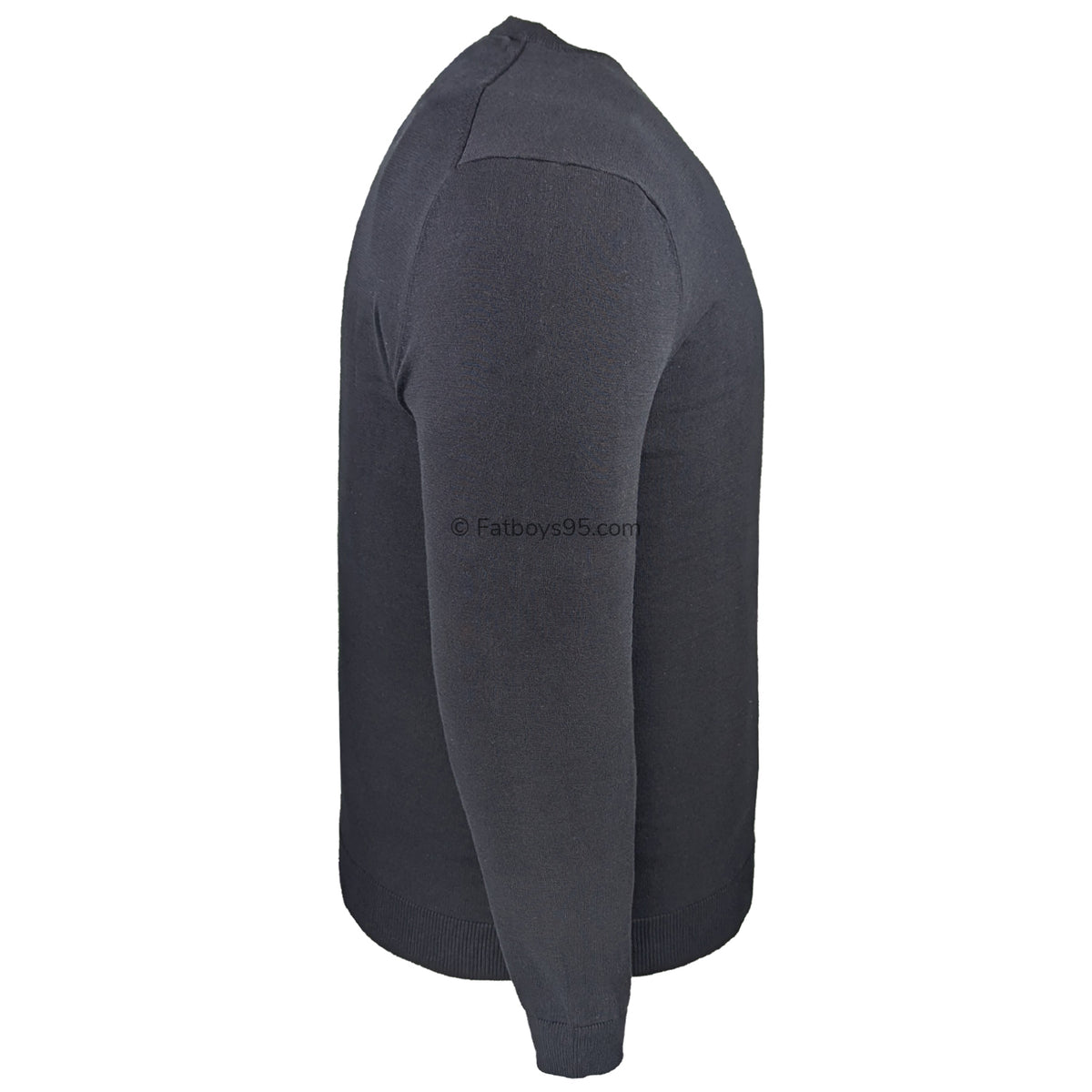 Espionage Crew Neck Pullover - KW078 - Black 5