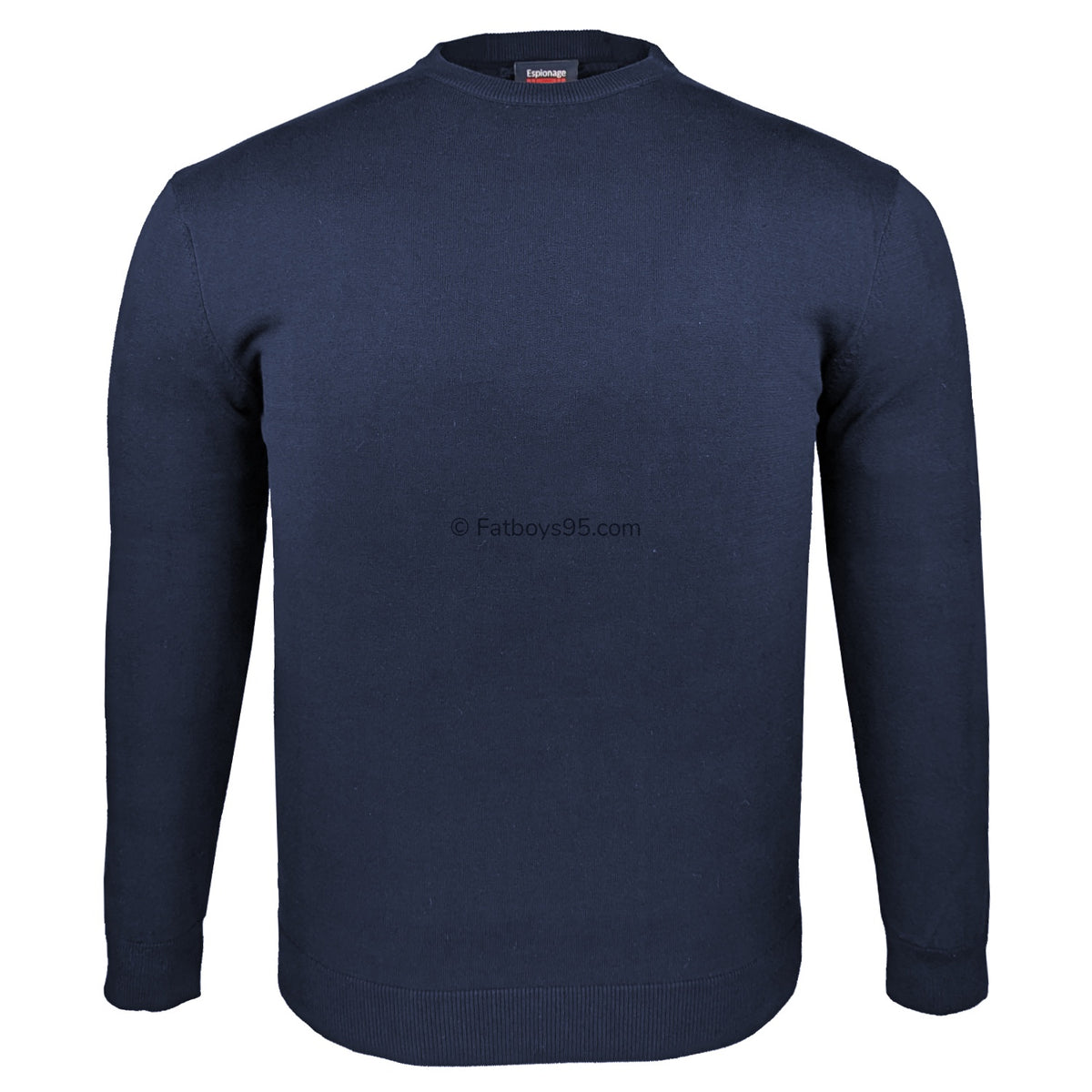 Espionage Crew Neck Pullover - KW078 - Navy 1
