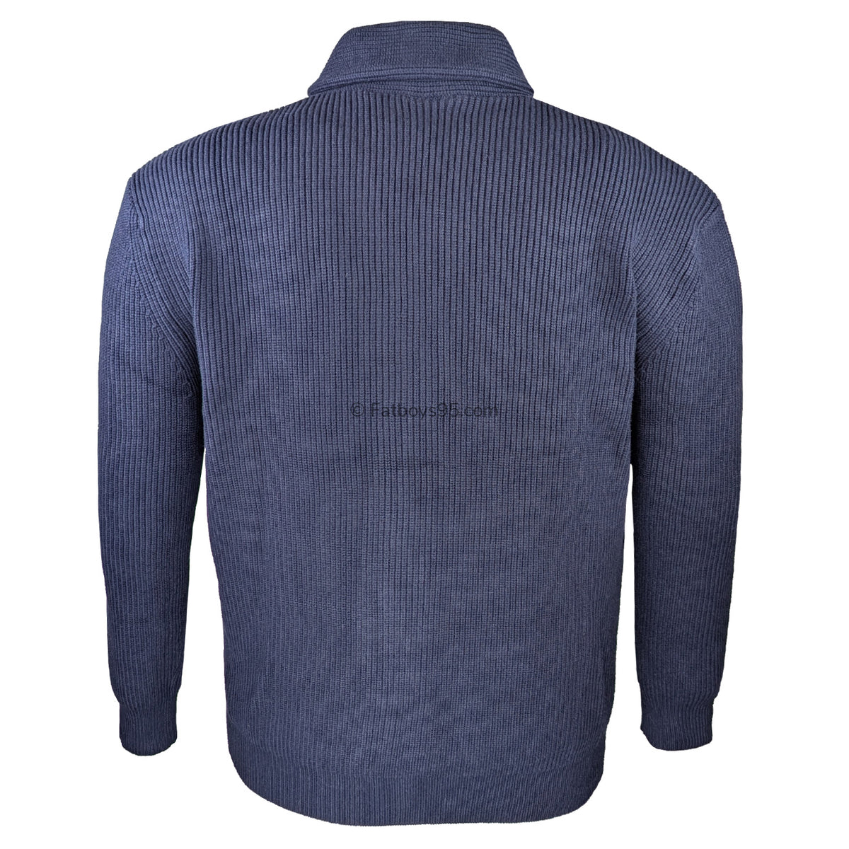 Espionage Shawl Collar Cardigan - KW080 - Navy 3