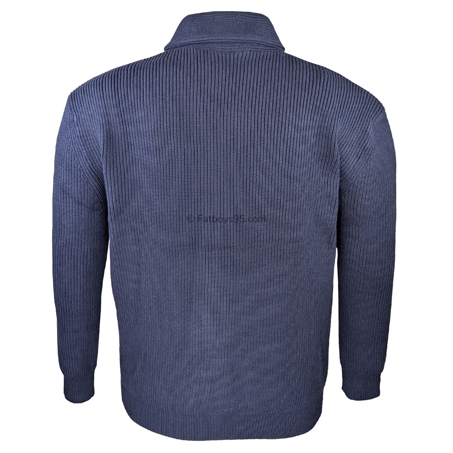 Espionage Shawl Collar Cardigan - KW080 - Navy 3