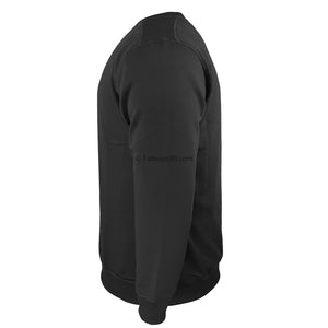 Espionage Plain Sweatshirt - LW016 - Black 4