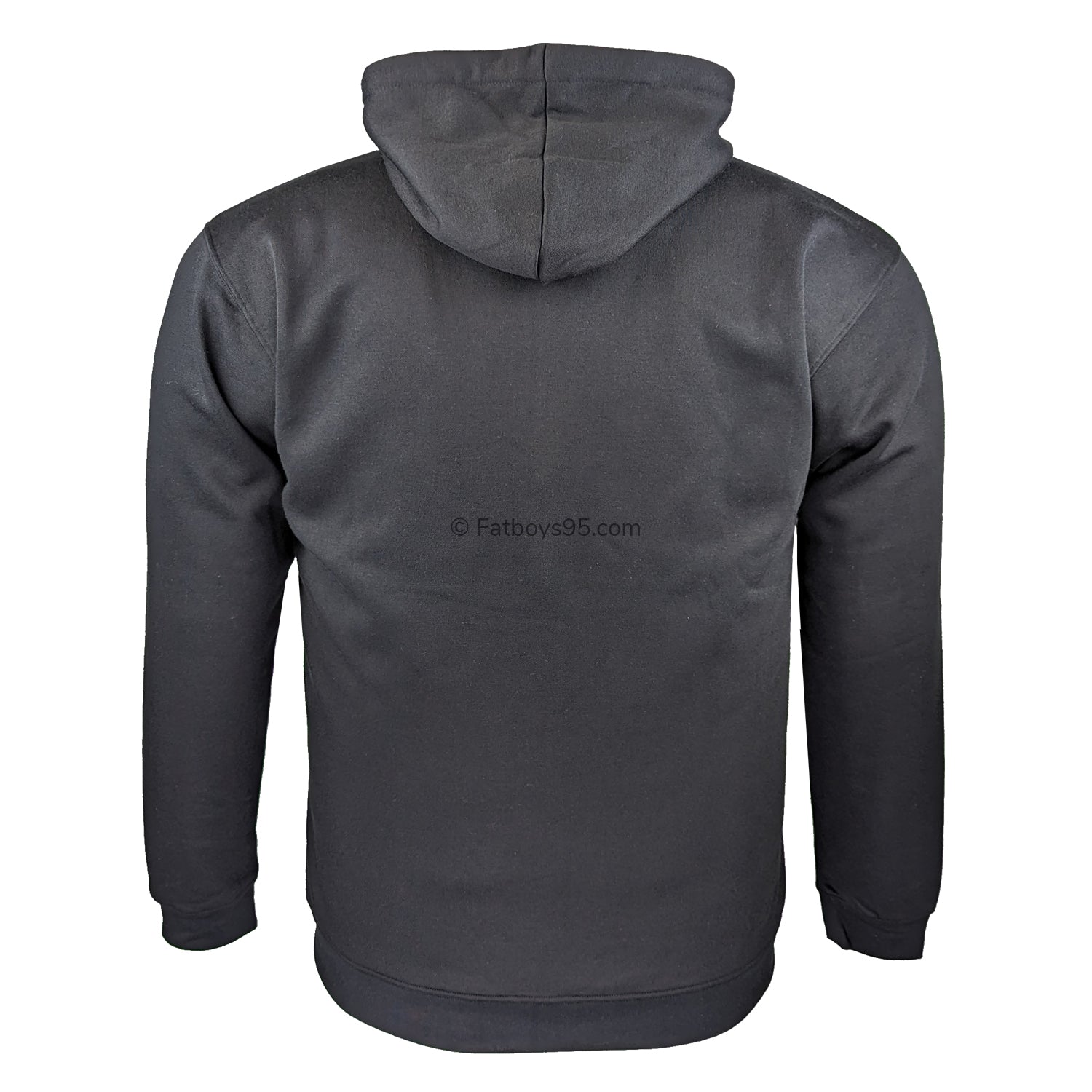 Espionage Plain Full Zip Hoody - LW018 - Black 2