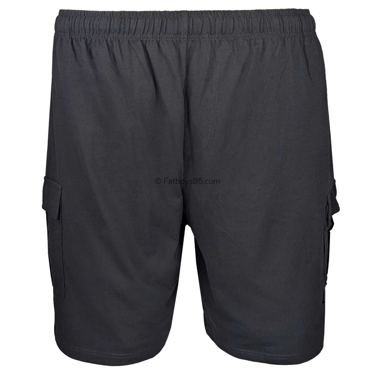 Espionage Jersey Cargo Shorts - LW115 - Black 1