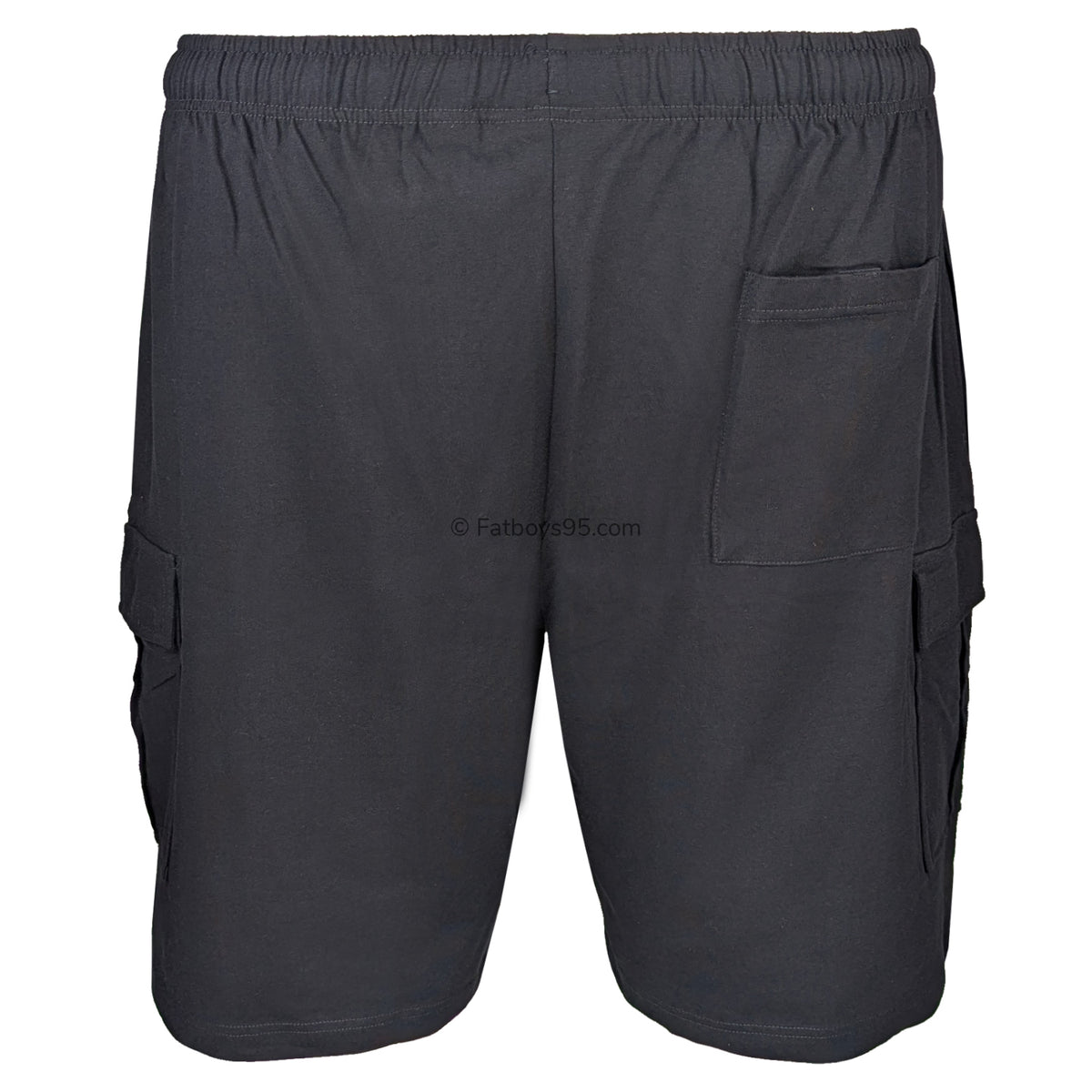Espionage Jersey Cargo Shorts - LW115 - Black 4