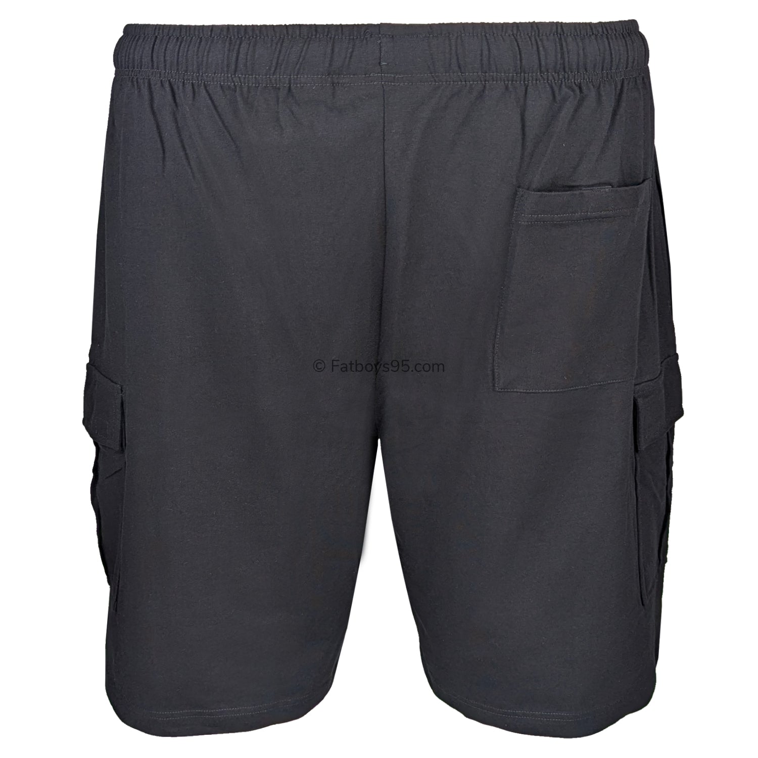 Espionage Jersey Cargo Shorts - LW115 - Black 4