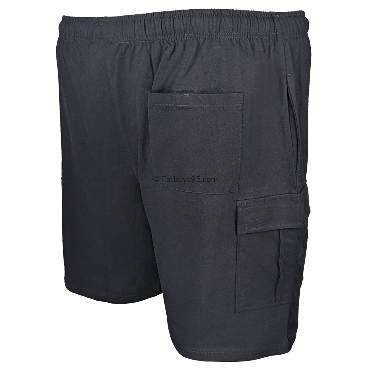 Espionage Jersey Cargo Shorts - LW115 - Black 5