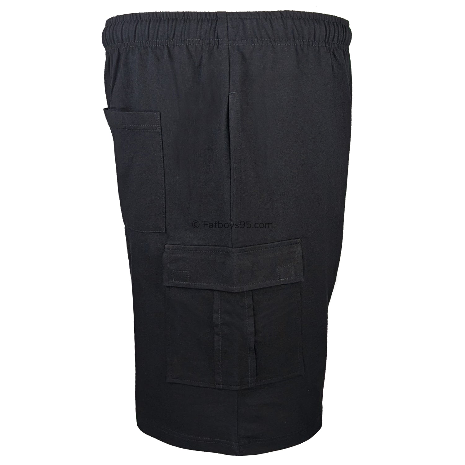 Espionage Jersey Cargo Shorts - LW115 - Black 6