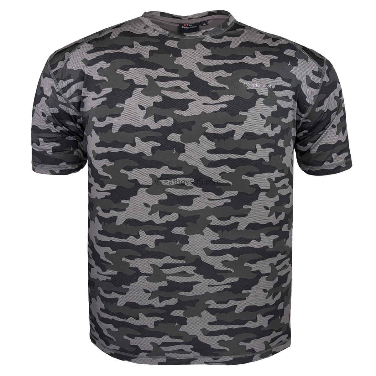Espionage Performance Tee - LW135 - Grey Camo 1