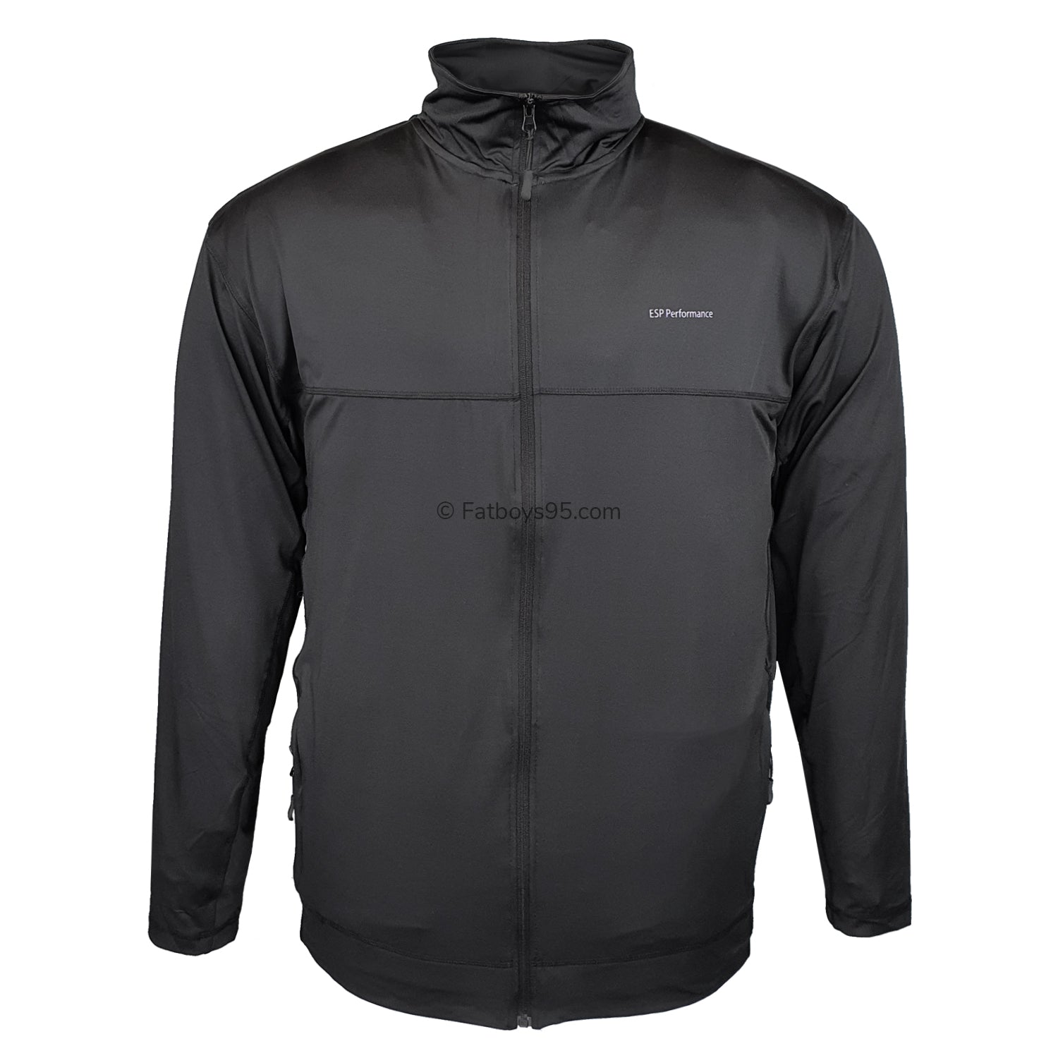 Espionage Performance Zip Top - LW138 - Black 1