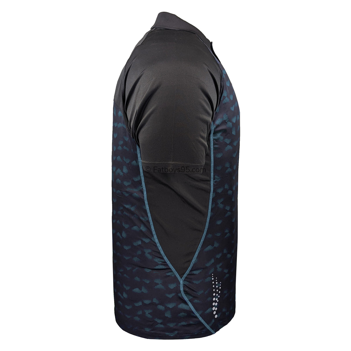 Espionage Performance Polo - LW156 - Black / Green 5