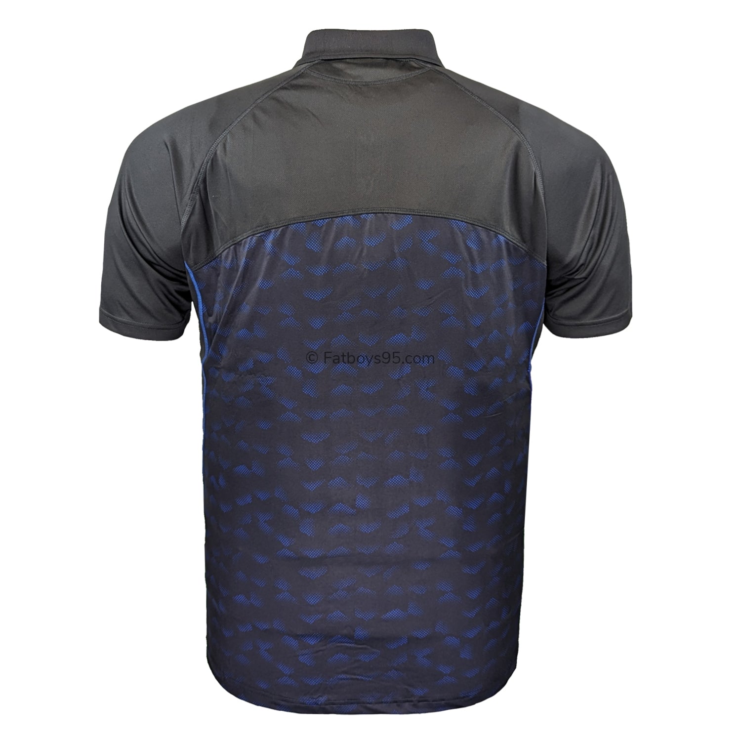 Espionage Performance Polo - LW156 - Black / Royal 3