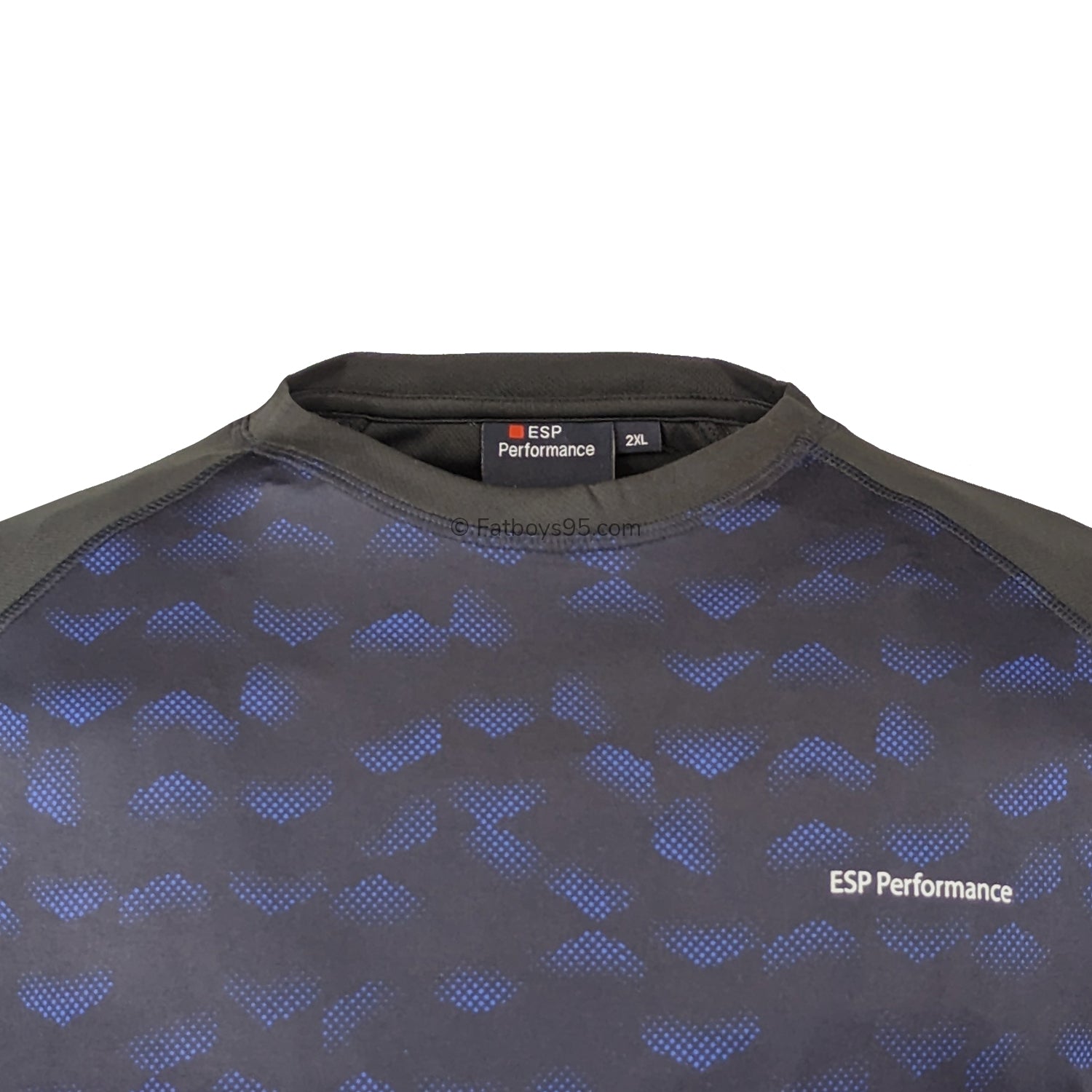 Espionage Performance T-Shirt - LW157 - Black / Royal 2