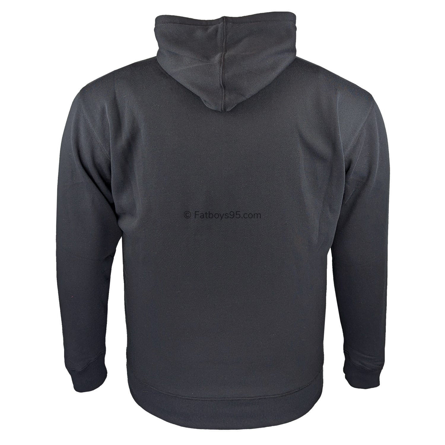 Espionage Plain Full Zip Hoody - LW162 - Black 3