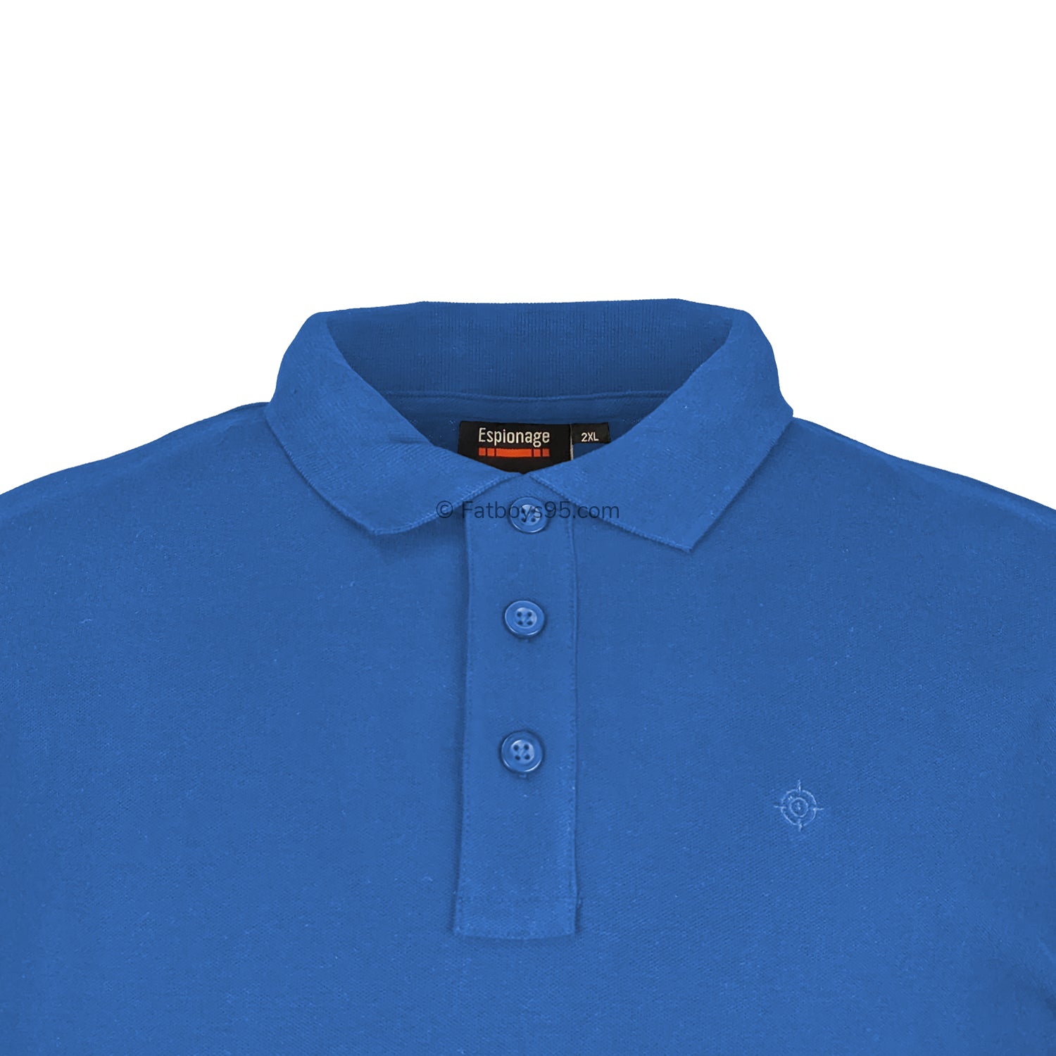 Espionage Plain Polo - P074 - Denim 2