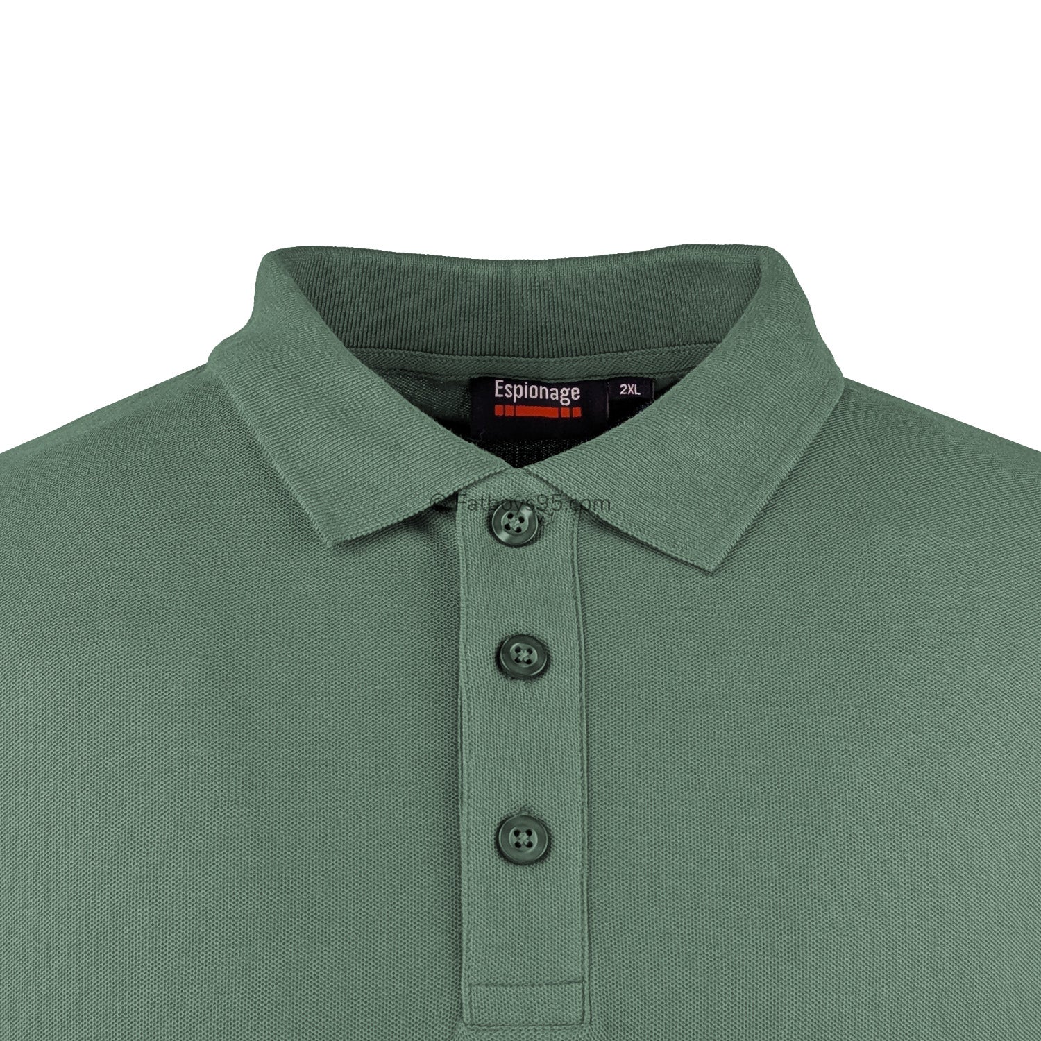 Espionage Plain Polo - P074 - Sage 2