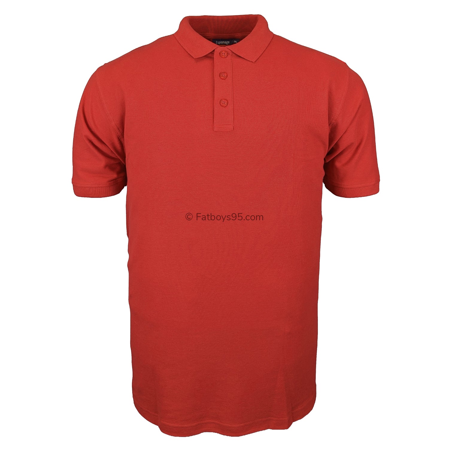 Espionage Plain Polo - P074 - Terracotta 1