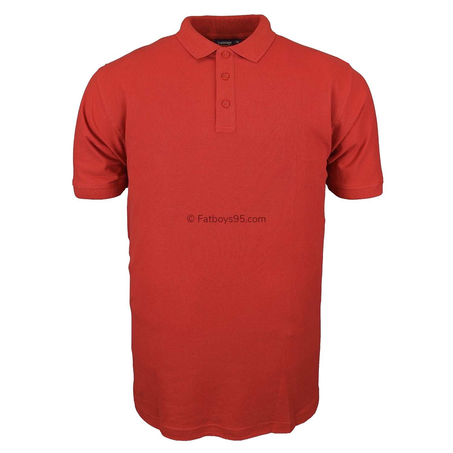 Espionage Plain Polo - P074 - Terracotta 1