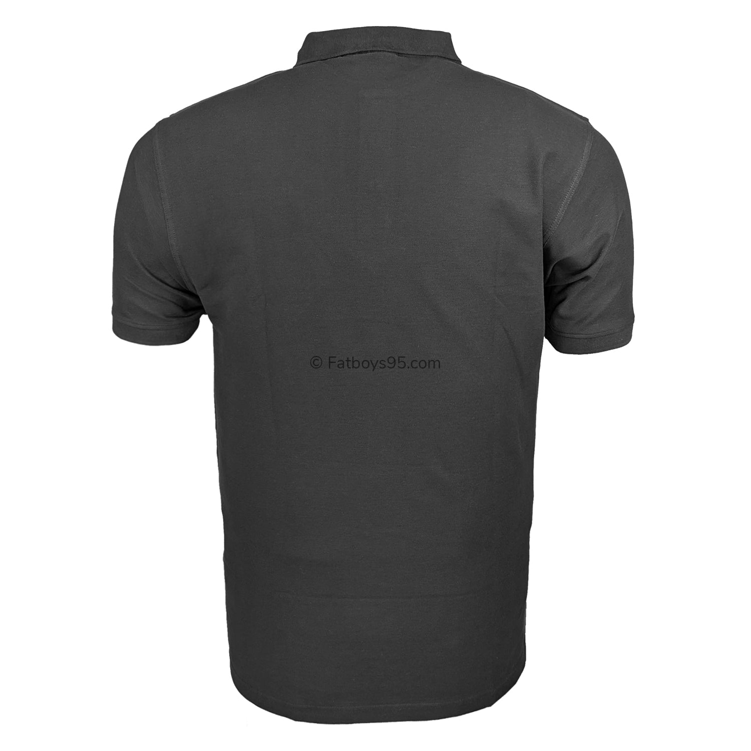 Espionage Plain Polo - P074A - Black 3