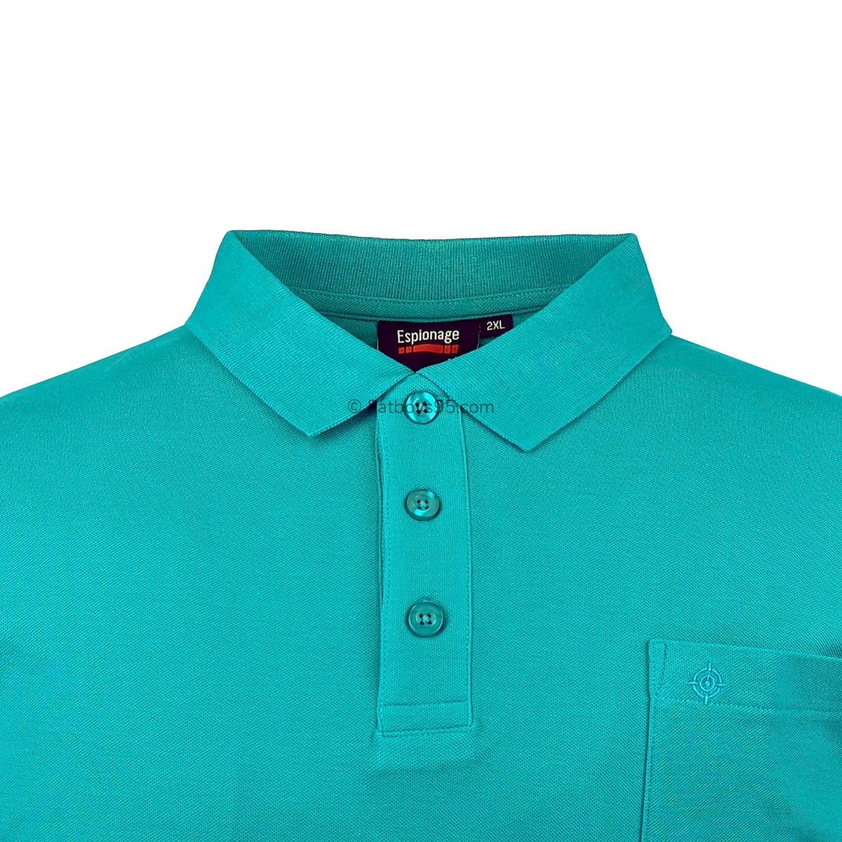 Espionage Plain Polo - P074A - Jade 2