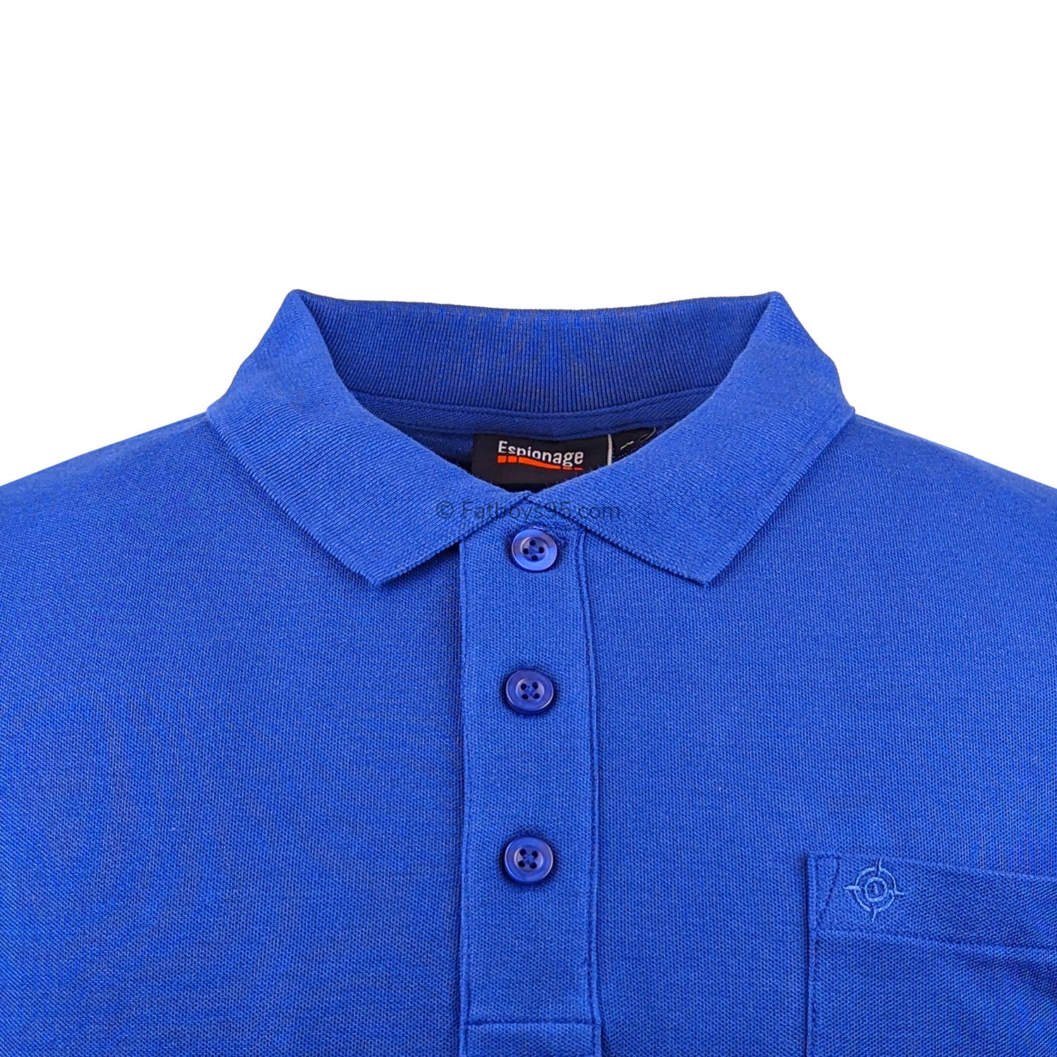 Espionage Plain Polo - P074A - Royal 2
