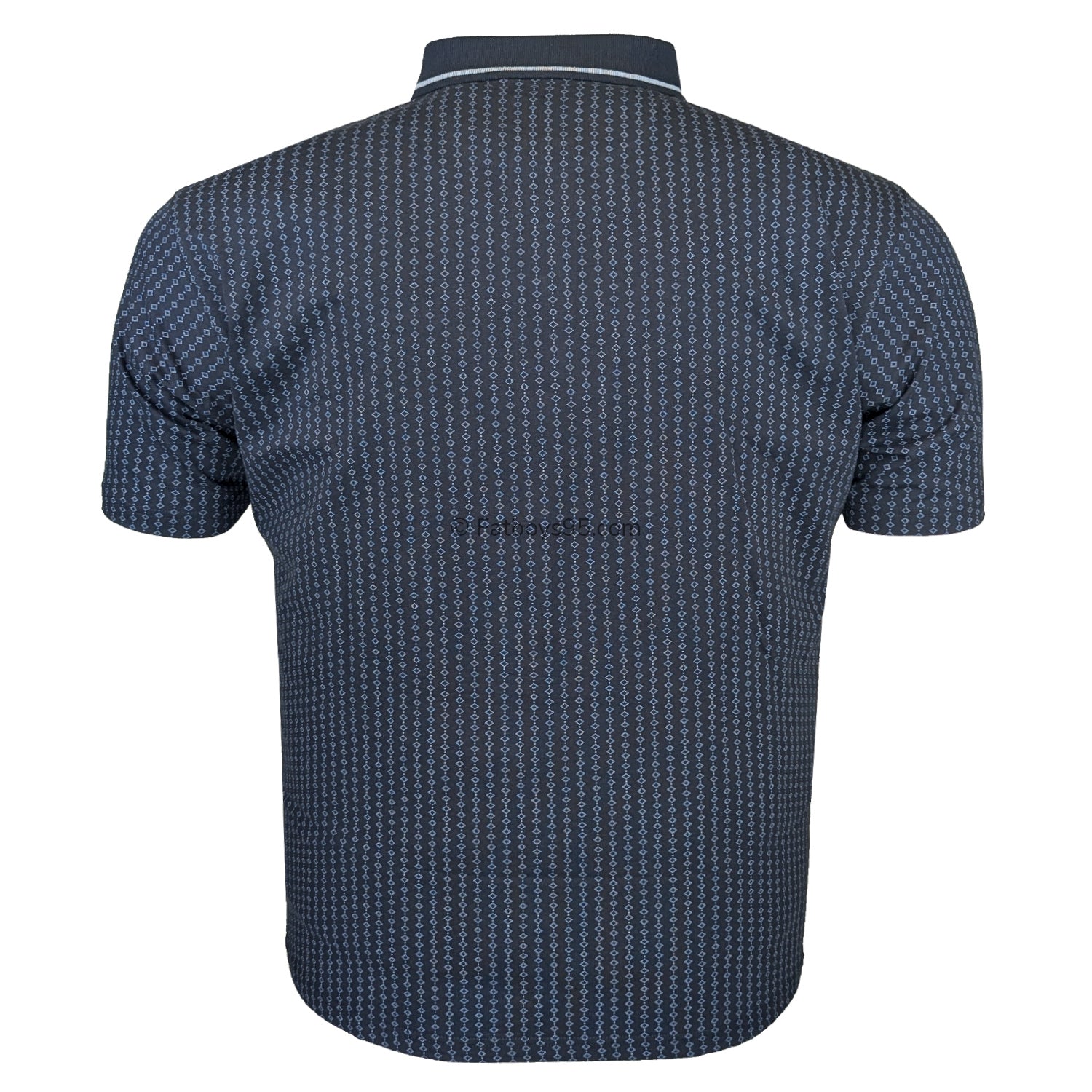Espionage Diamond Jersey Polo - P189 - Navy / Blue 3