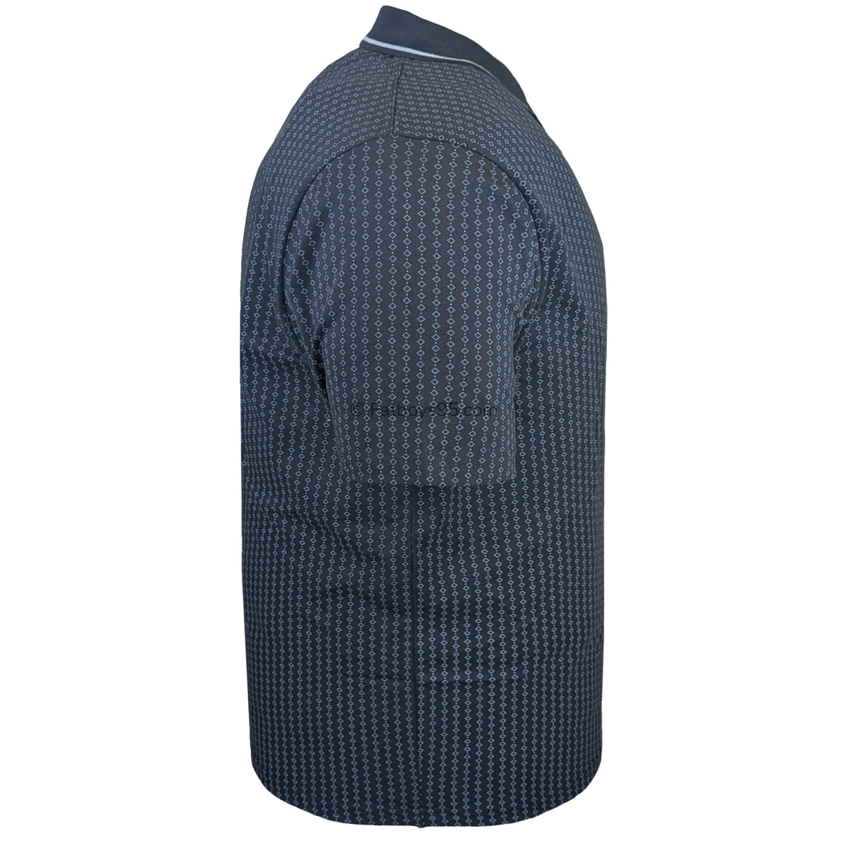 Espionage Diamond Jersey Polo - P189 - Navy / Blue 5