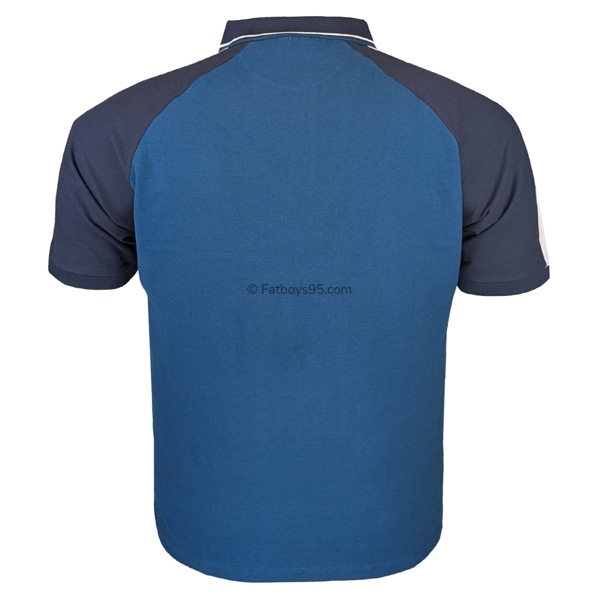 Espionage Cut & Sew Polo - P190 - Deep Teal / Navy 3