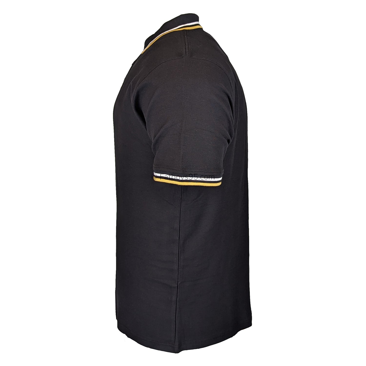 Espionage Tipped Polo - P199 - Black 4